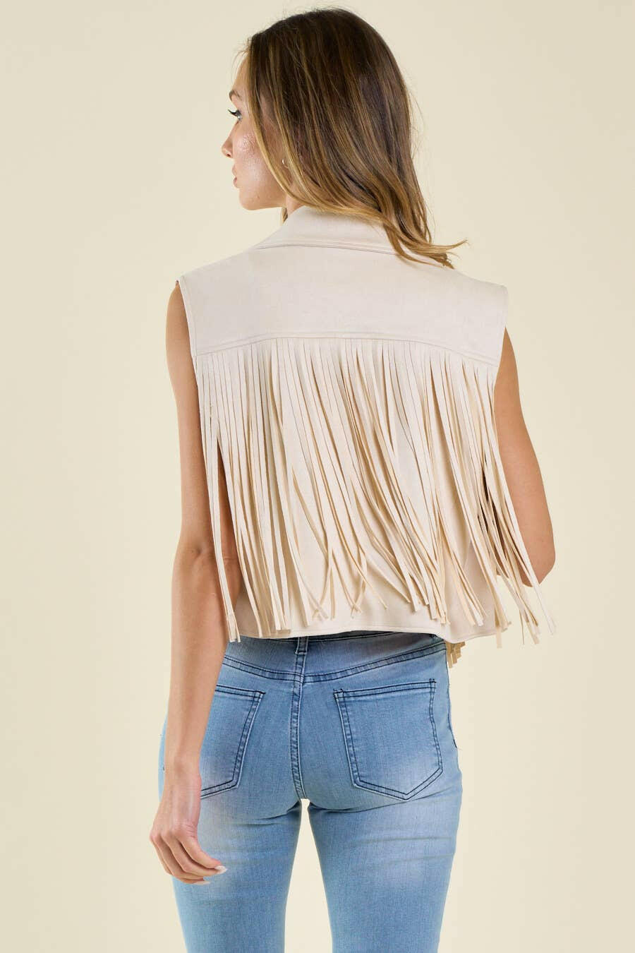 Desert Darling Fringe Vest-Vests-Krush Kandy, Women's Online Fashion Boutique Located in Phoenix, Arizona (Scottsdale Area)