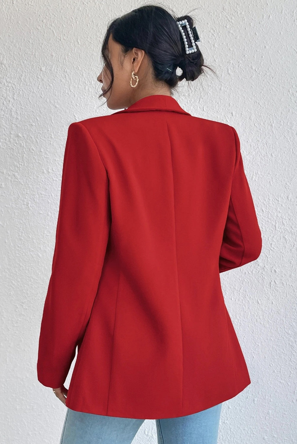 After Hours Long Sleeve Blazer-Blazers-Krush Kandy, Women's Online Fashion Boutique Located in Phoenix, Arizona (Scottsdale Area)