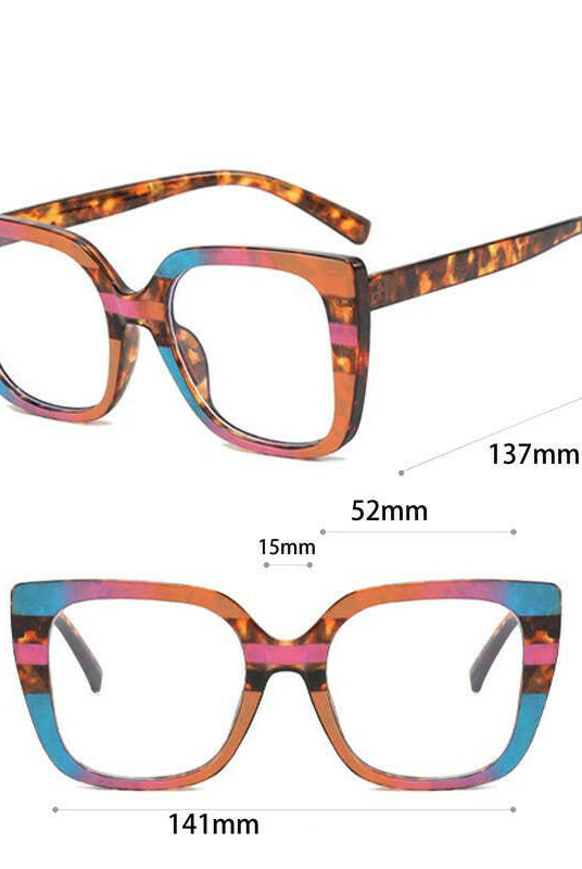 Stylish Leopard Print Anti-Blue Light Glasses Frames-Krush Kandy, Women's Online Fashion Boutique Located in Phoenix, Arizona (Scottsdale Area)