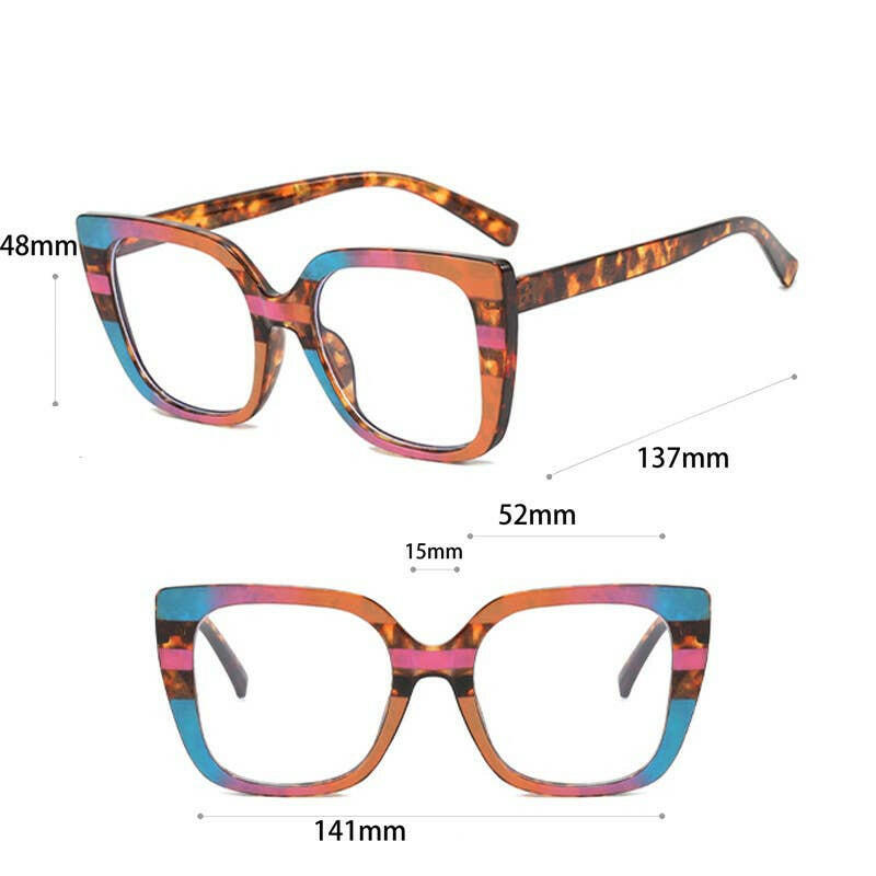 Stylish Leopard Print Anti-Blue Light Glasses Frames-Krush Kandy, Women's Online Fashion Boutique Located in Phoenix, Arizona (Scottsdale Area)