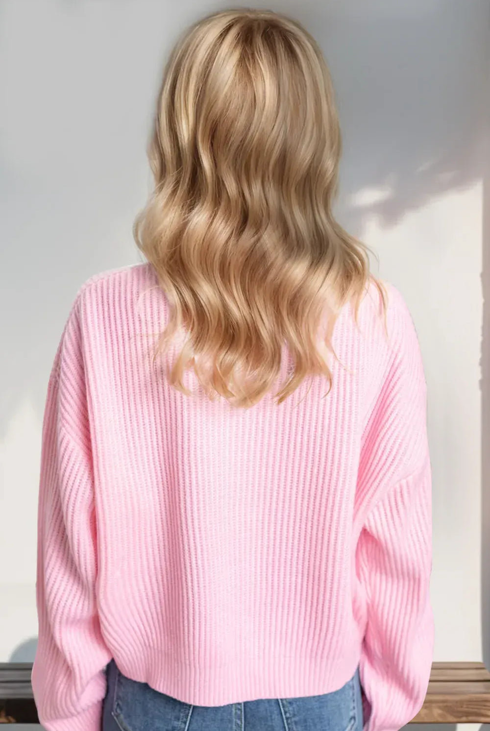 S-3X MERRY & BRIGHT Christmas Dropped Shoulder Cropped Sweater-Krush Kandy, Women's Online Fashion Boutique Located in Phoenix, Arizona (Scottsdale Area)