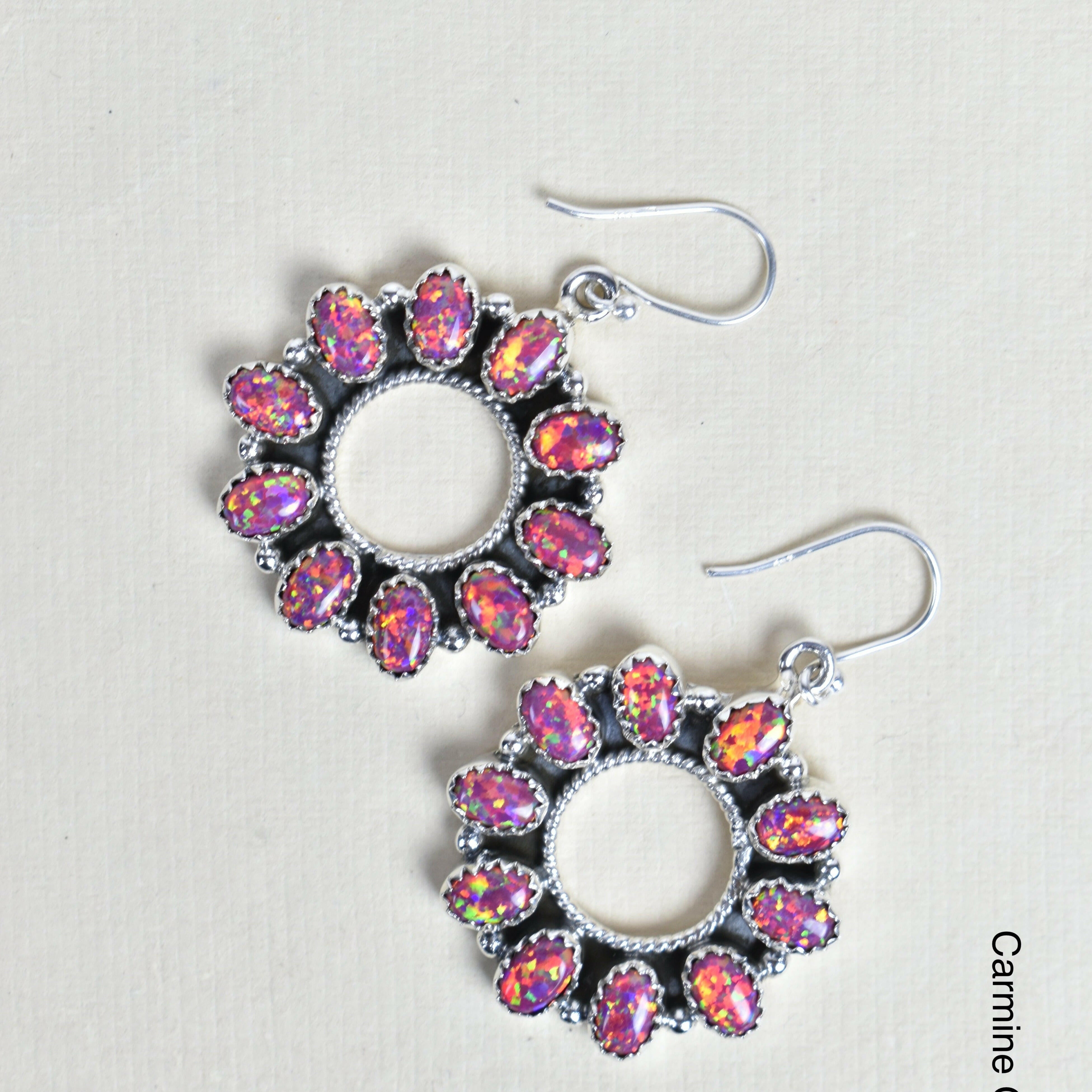 HOLLOW "O" STERLING SILVER EARRINGS-Drop Earrings-Krush Kandy, Women's Online Fashion Boutique Located in Phoenix, Arizona (Scottsdale Area)