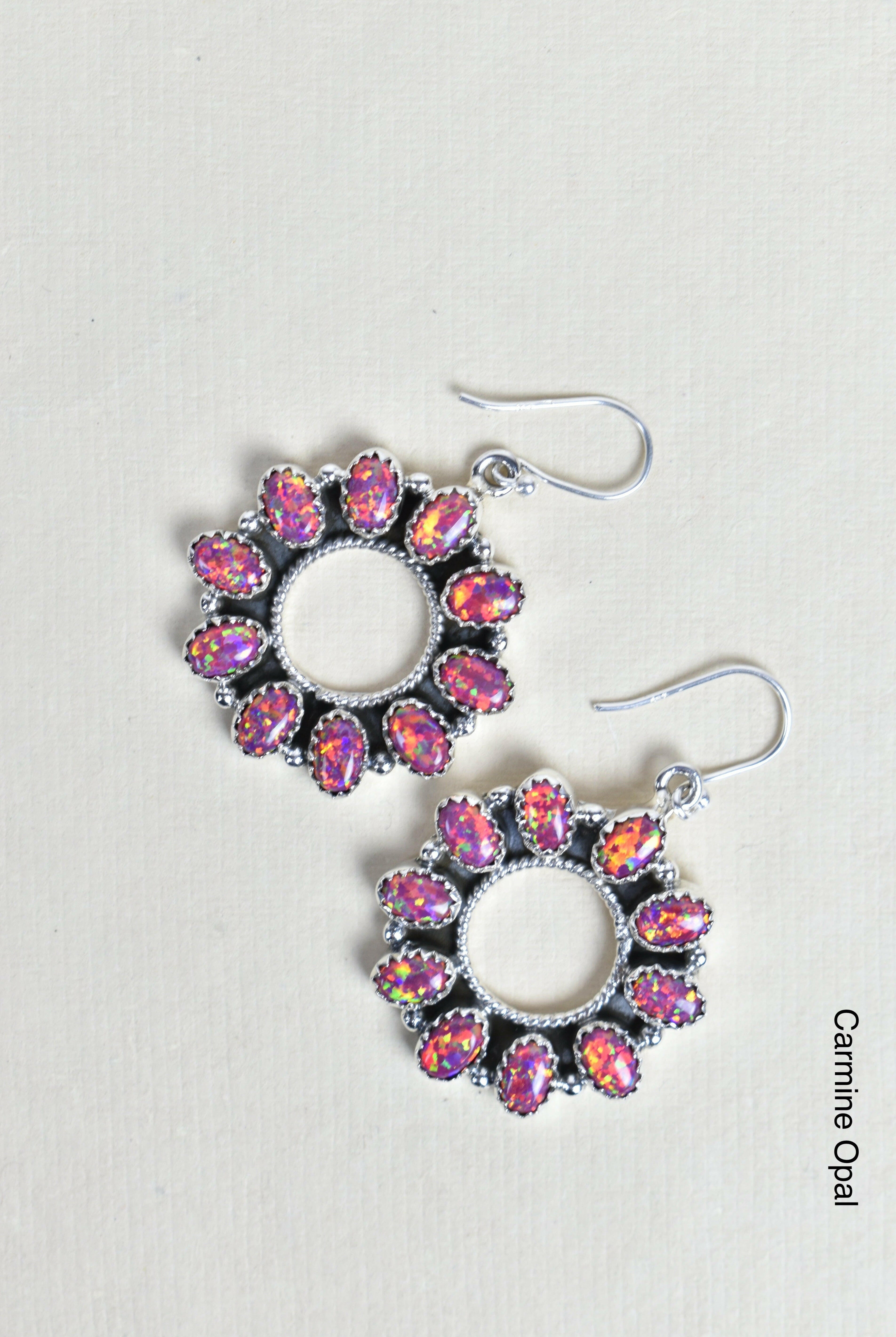 HOLLOW "O" STERLING SILVER EARRINGS-Drop Earrings-Krush Kandy, Women's Online Fashion Boutique Located in Phoenix, Arizona (Scottsdale Area)