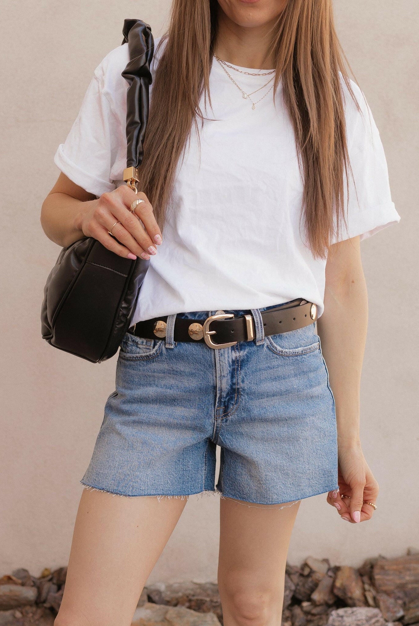 Seabreeze High Rise A-Line Denim Shorts-Denim-Krush Kandy, Women's Online Fashion Boutique Located in Phoenix, Arizona (Scottsdale Area)