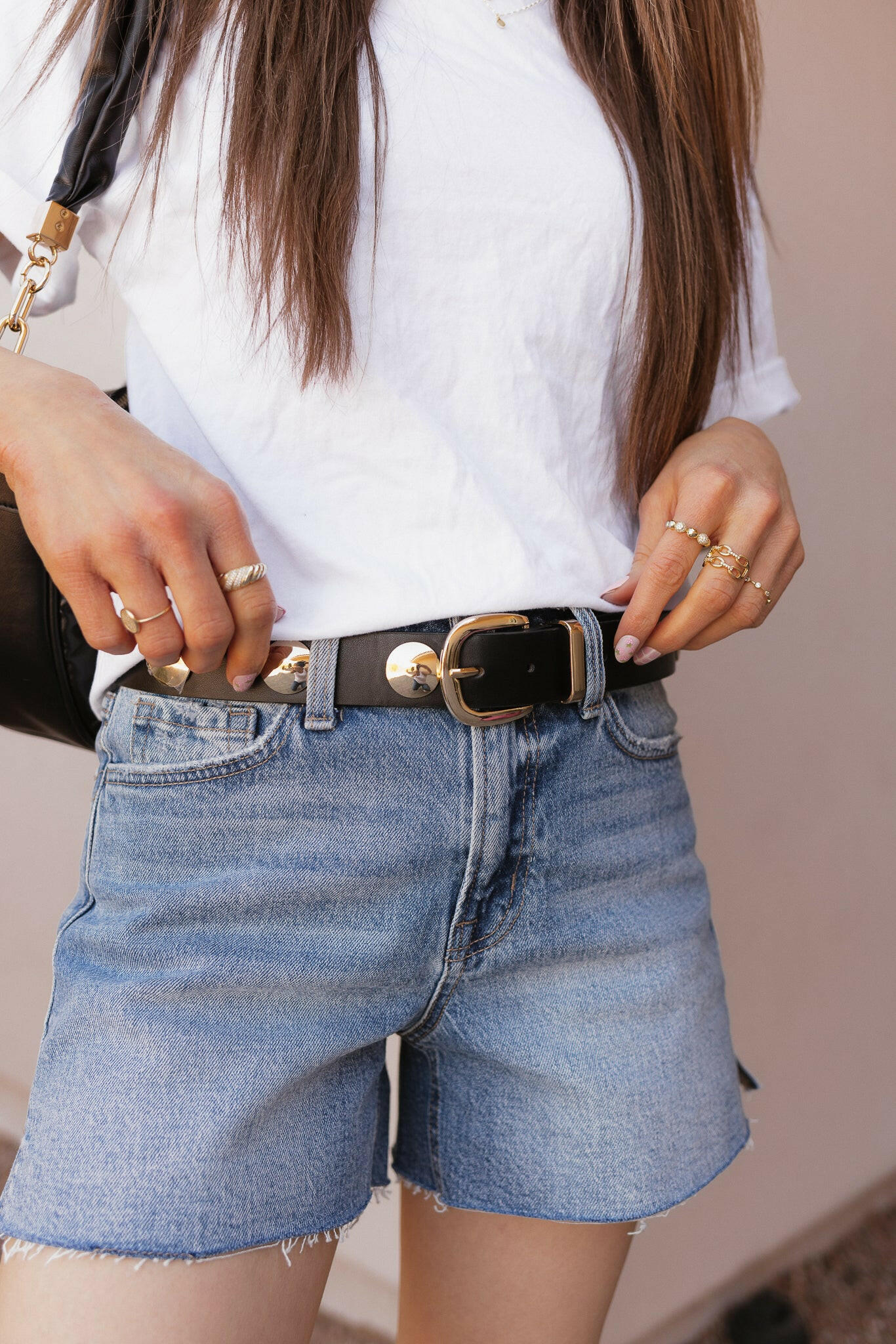 Seabreeze High Rise A-Line Denim Shorts-Denim-Krush Kandy, Women's Online Fashion Boutique Located in Phoenix, Arizona (Scottsdale Area)