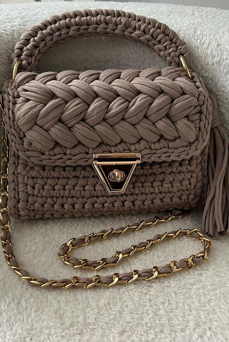 Lush Loops Handmade Crochet Purse-handbags-Krush Kandy, Women's Online Fashion Boutique Located in Phoenix, Arizona (Scottsdale Area)