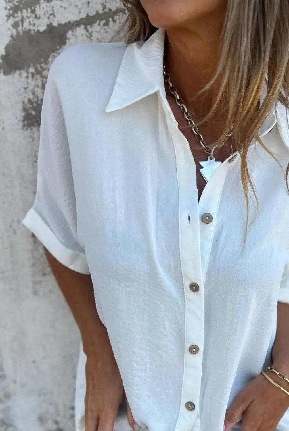 The Everyday Pop Button-Down Shirt-Krush Kandy, Women's Online Fashion Boutique Located in Phoenix, Arizona (Scottsdale Area)