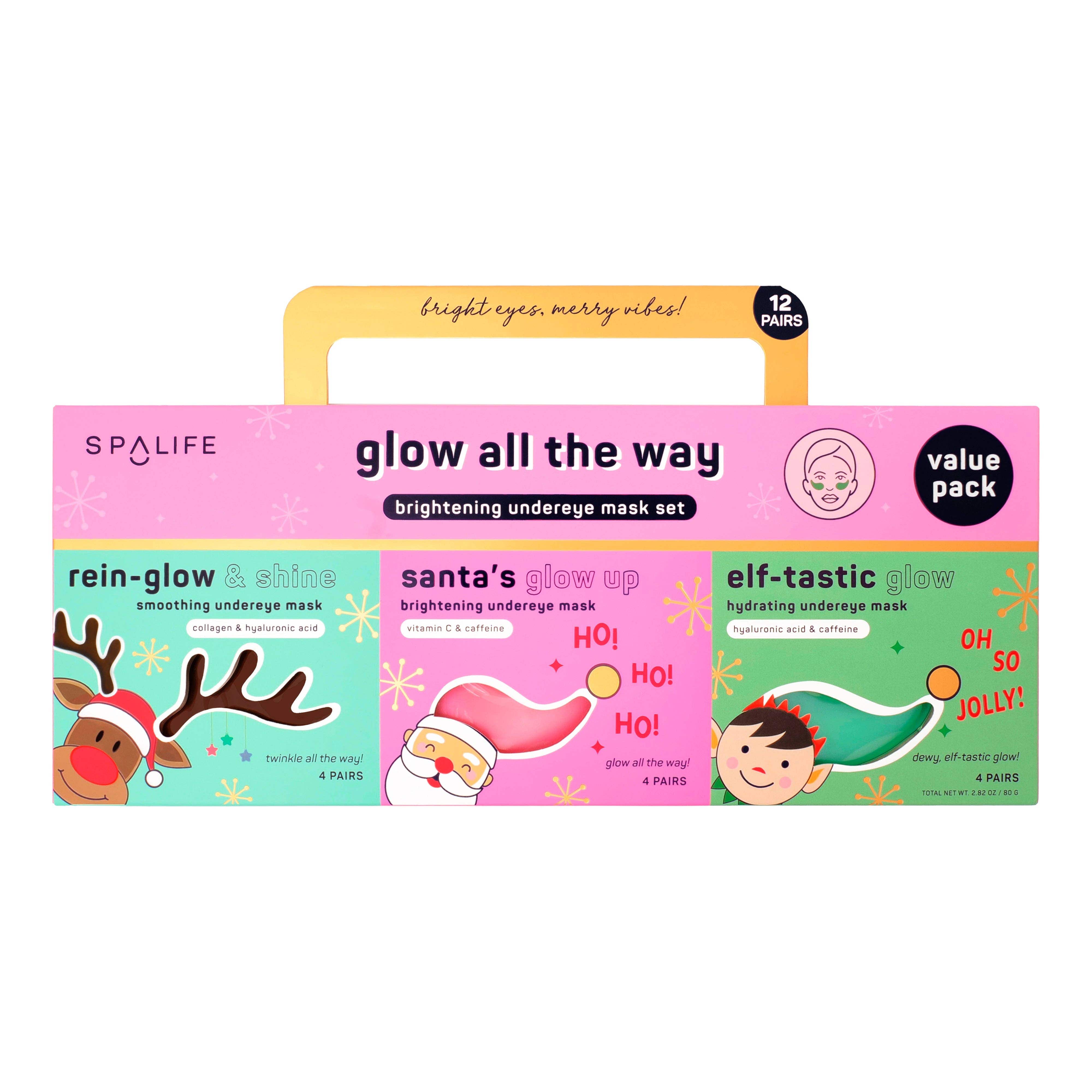 Christmas Holiday Glow All the Way Brightening Undereye Mask Set – Value Pack-Accessories-Krush Kandy, Women's Online Fashion Boutique Located in Phoenix, Arizona (Scottsdale Area)