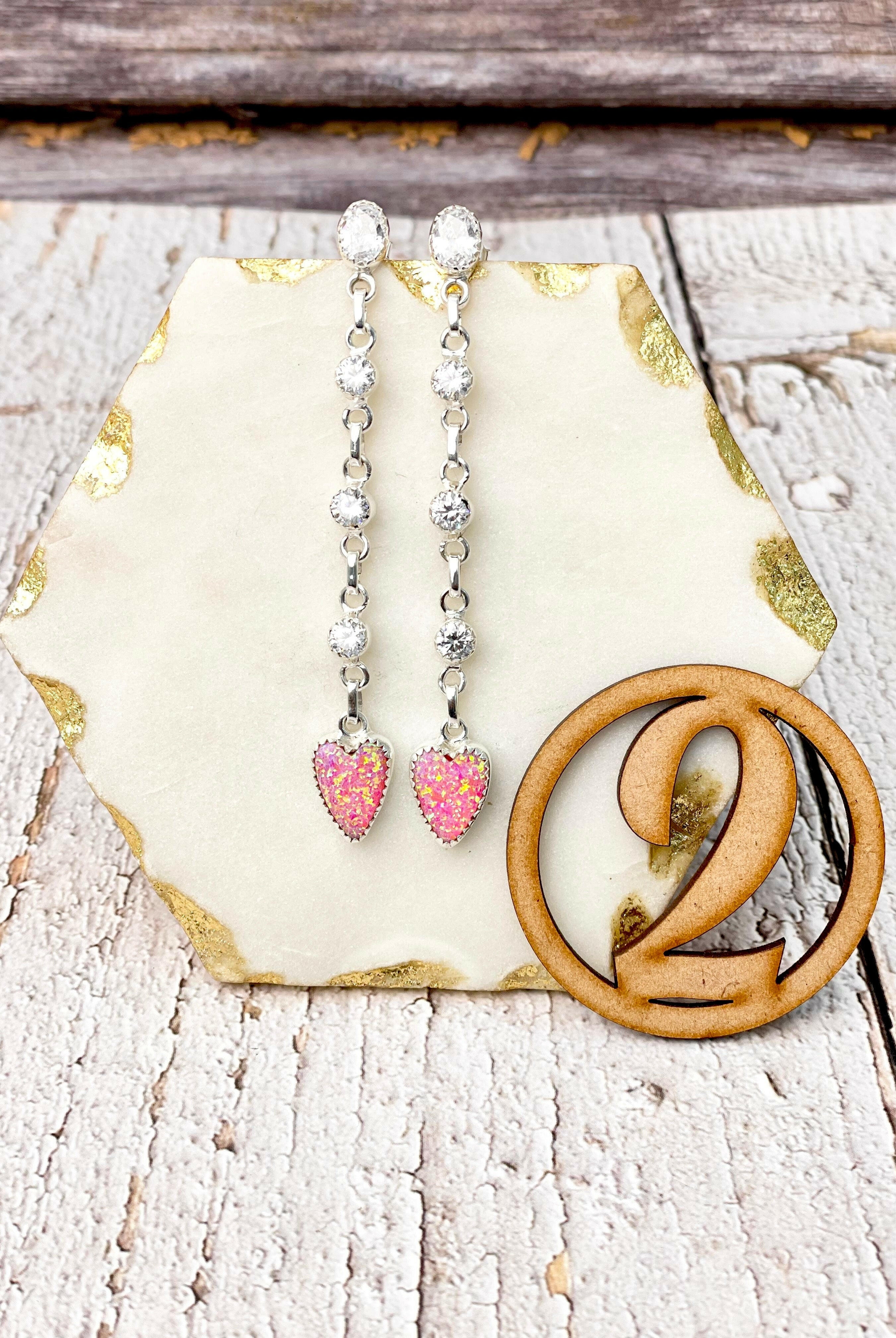 All For You Heart Earrings-Earrings-Krush Kandy, Women's Online Fashion Boutique Located in Phoenix, Arizona (Scottsdale Area)