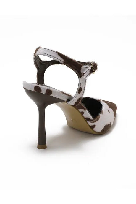 Pointed-Toe Stiletto Heel with Ankle Strap-Shoes-Krush Kandy, Women's Online Fashion Boutique Located in Phoenix, Arizona (Scottsdale Area)