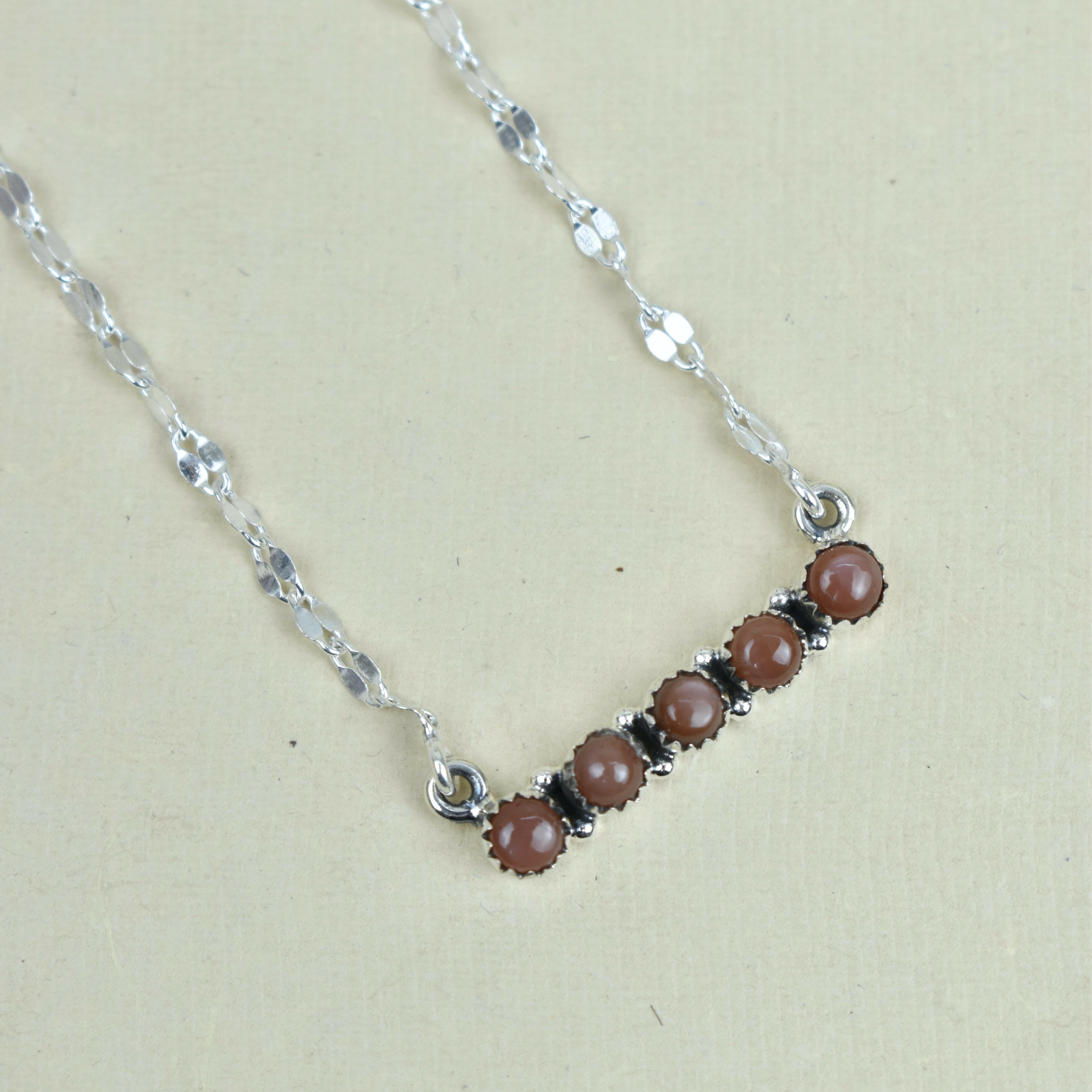 Radiant Quintessence Sterling Silver Necklace-Chain Necklaces-Krush Kandy, Women's Online Fashion Boutique Located in Phoenix, Arizona (Scottsdale Area)