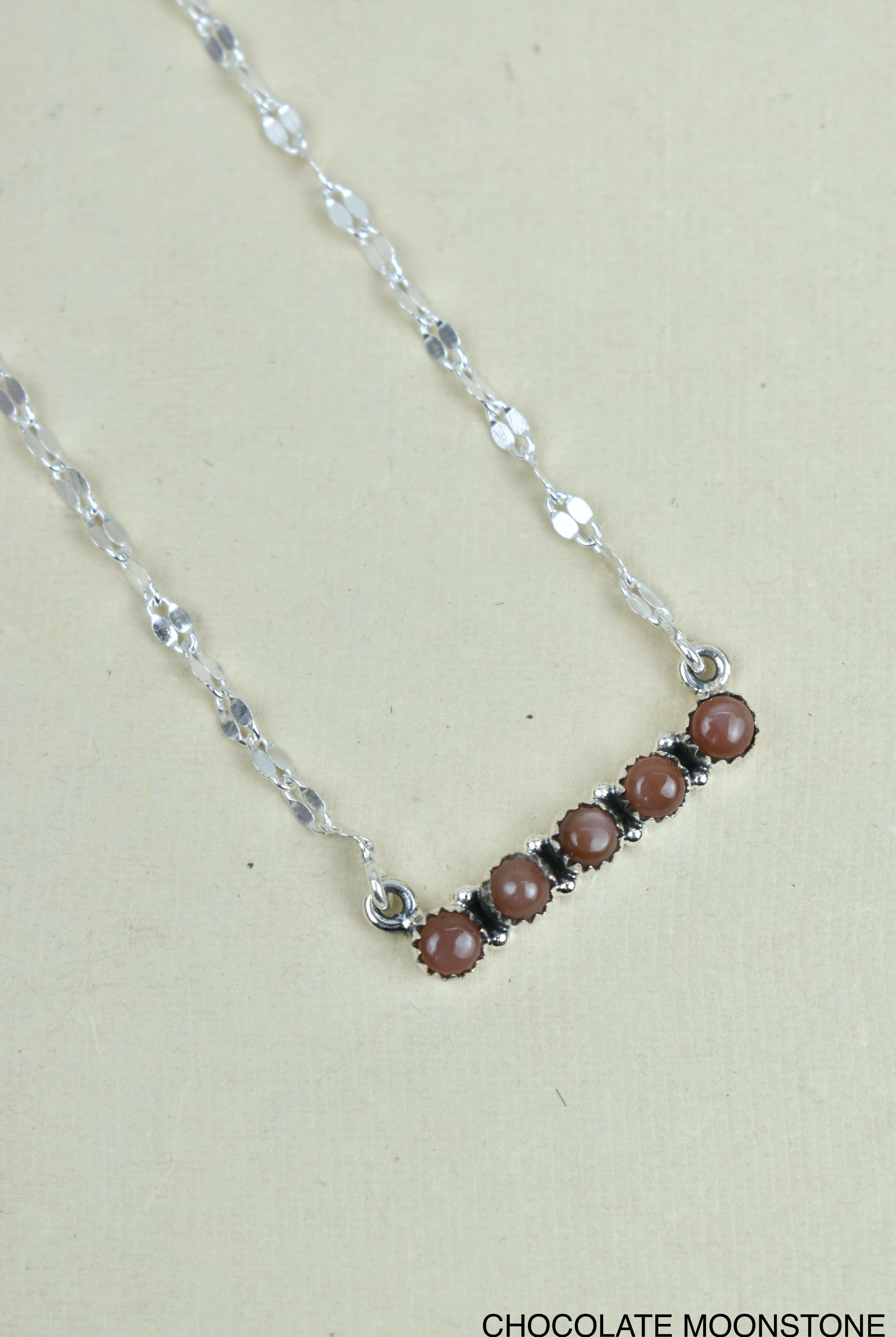 Radiant Quintessence Sterling Silver Necklace-Chain Necklaces-Krush Kandy, Women's Online Fashion Boutique Located in Phoenix, Arizona (Scottsdale Area)