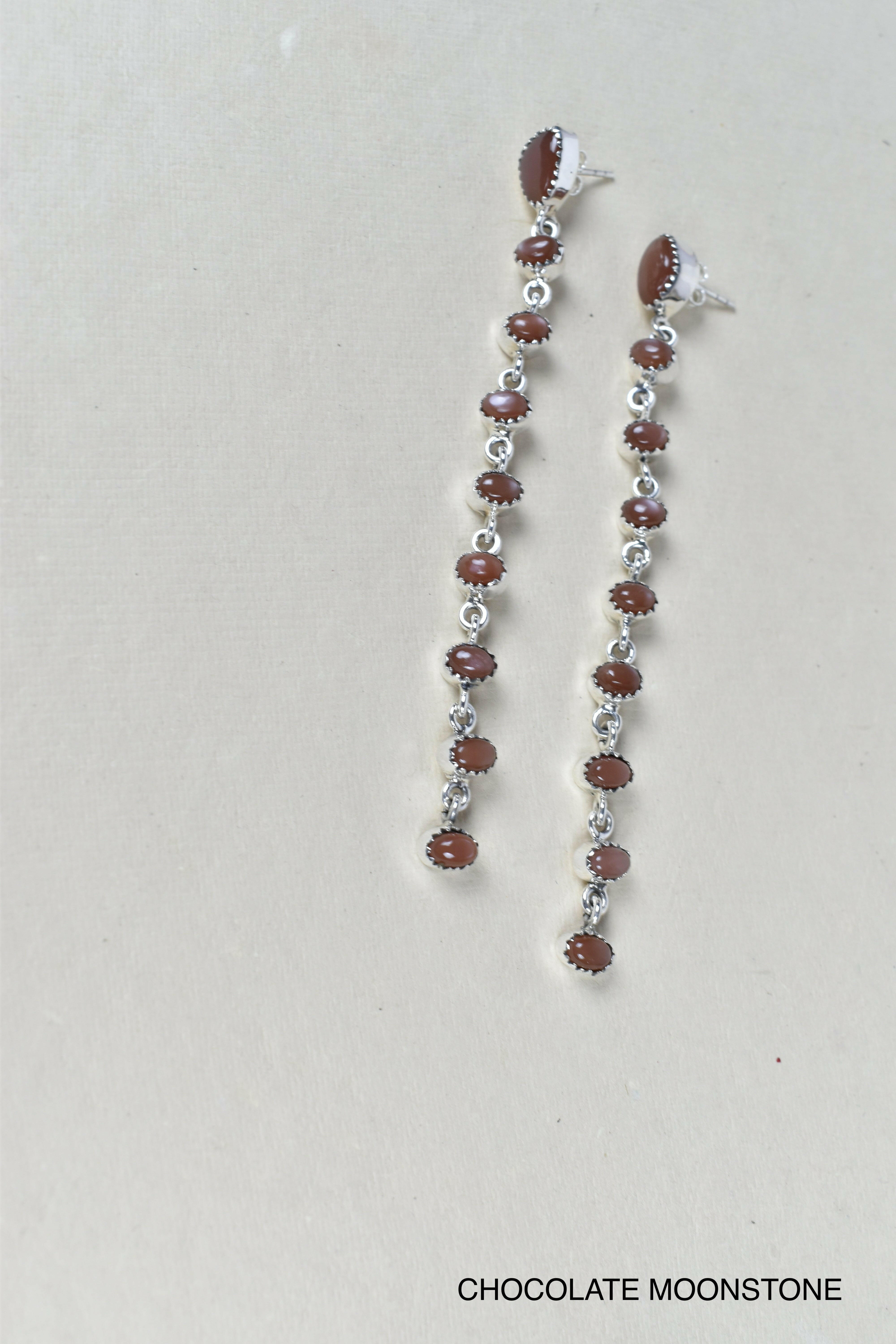 String Em Up Elegant Dangle Earrings MADE TO ORDER-Drop Earrings-Krush Kandy, Women's Online Fashion Boutique Located in Phoenix, Arizona (Scottsdale Area)