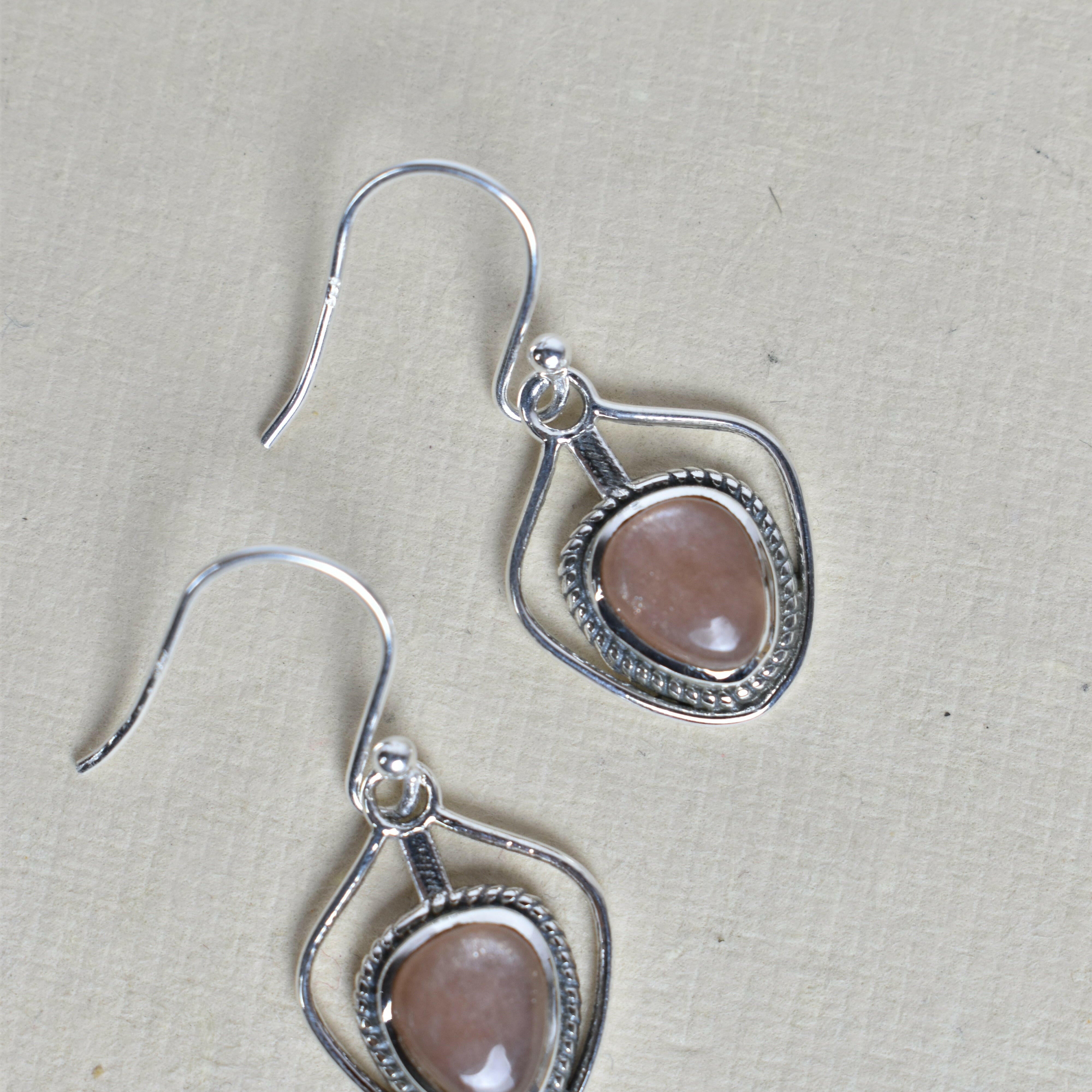 Swirl of Life Sterling Silver Earrings-Drop Earrings-Krush Kandy, Women's Online Fashion Boutique Located in Phoenix, Arizona (Scottsdale Area)