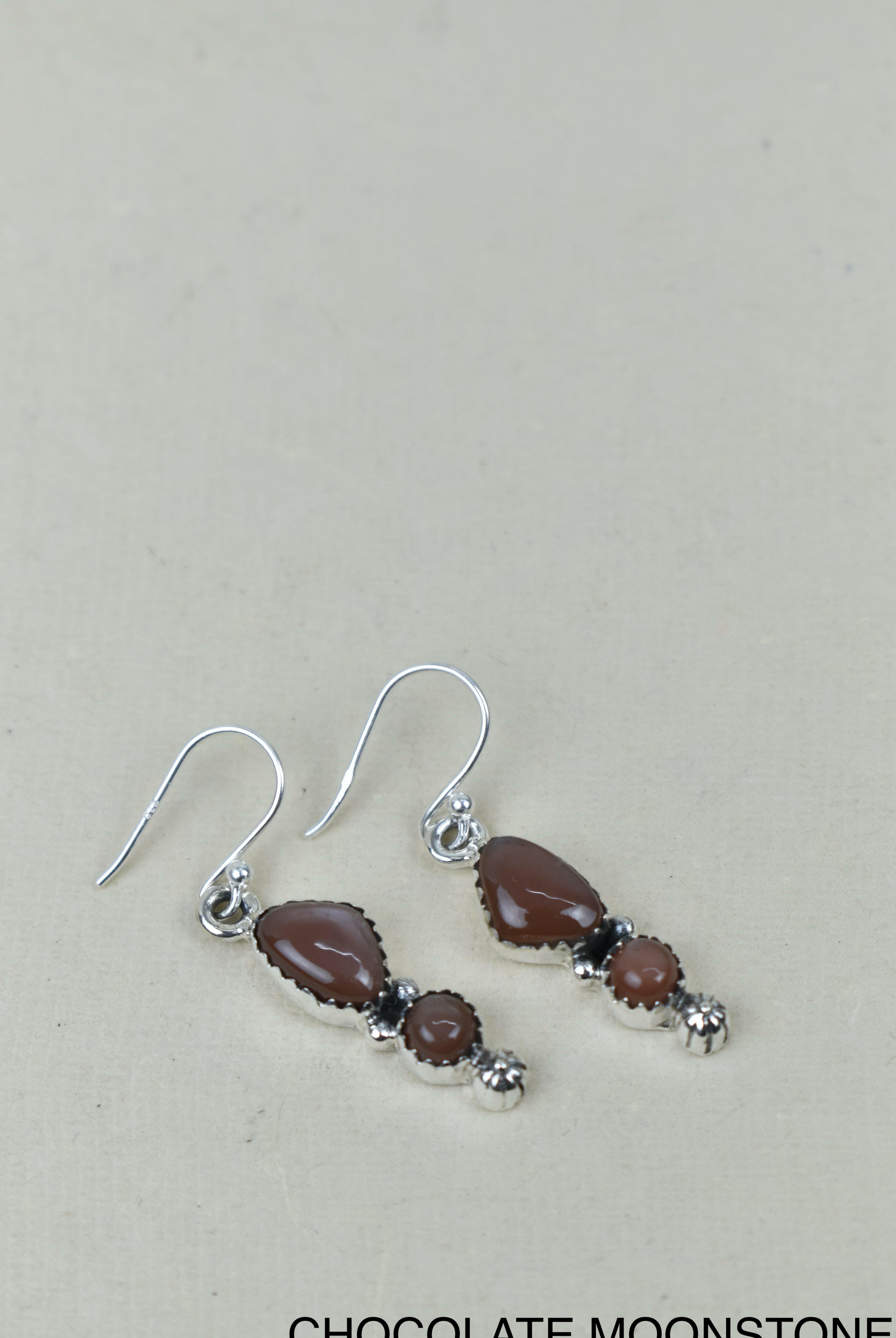 Anti Up Sterling Silver Earrings-Drop Earrings-Krush Kandy, Women's Online Fashion Boutique Located in Phoenix, Arizona (Scottsdale Area)
