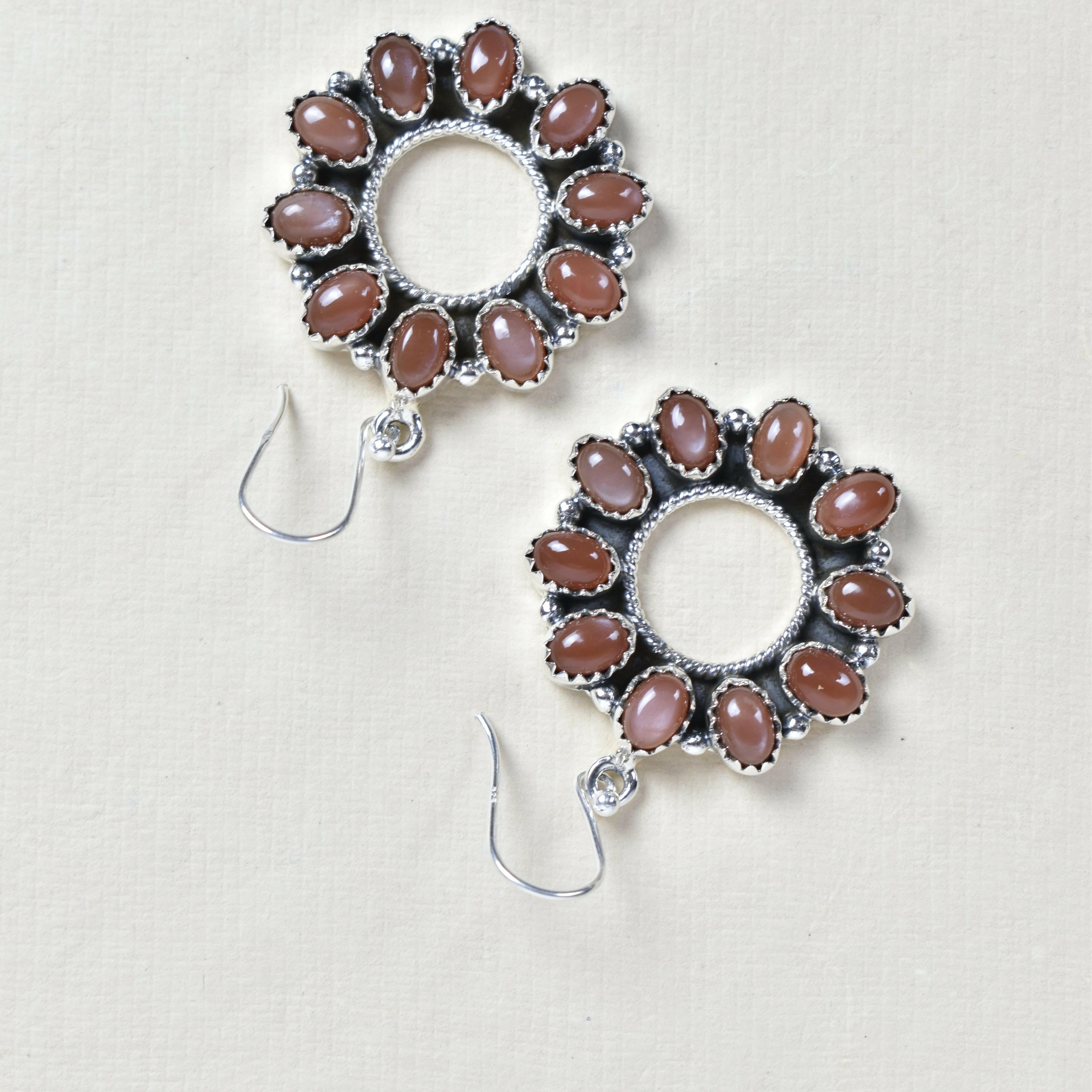 HOLLOW "O" STERLING SILVER EARRINGS-Drop Earrings-Krush Kandy, Women's Online Fashion Boutique Located in Phoenix, Arizona (Scottsdale Area)