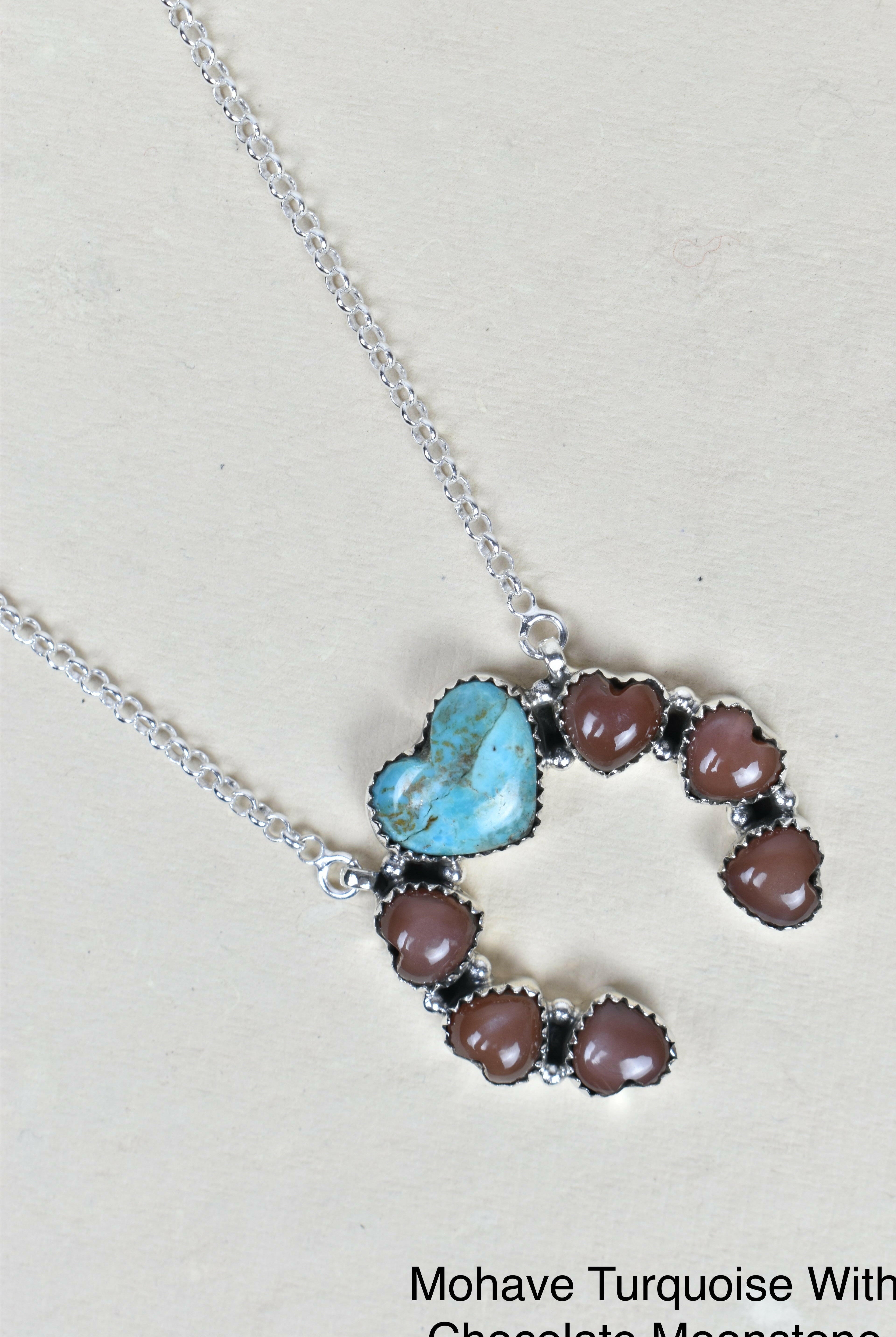 Sterling Silver Lucky Heart Necklace-Chain Necklaces-Krush Kandy, Women's Online Fashion Boutique Located in Phoenix, Arizona (Scottsdale Area)