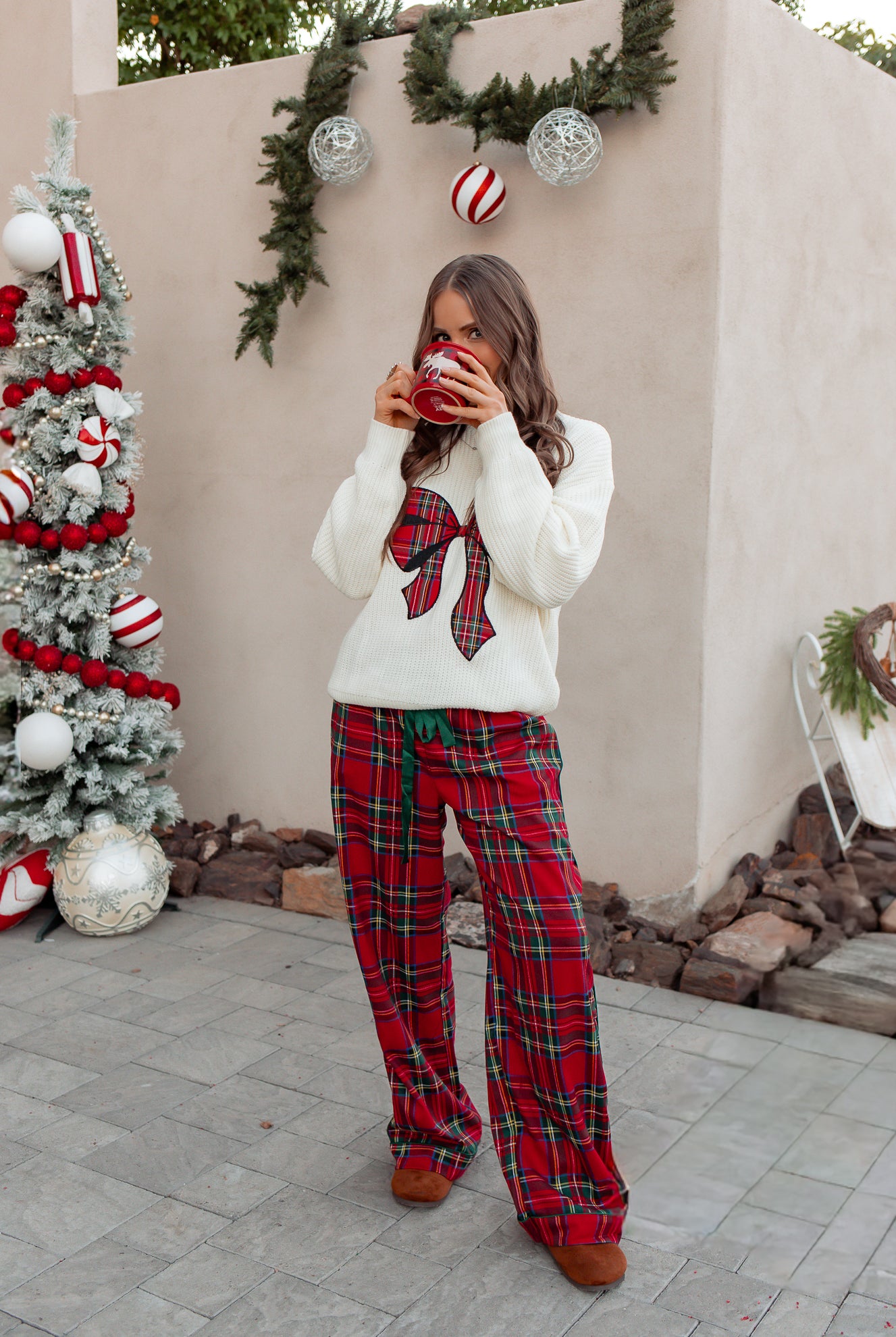 Fantastic Fawn Plaid Pants-pants-Krush Kandy, Women's Online Fashion Boutique Located in Phoenix, Arizona (Scottsdale Area)