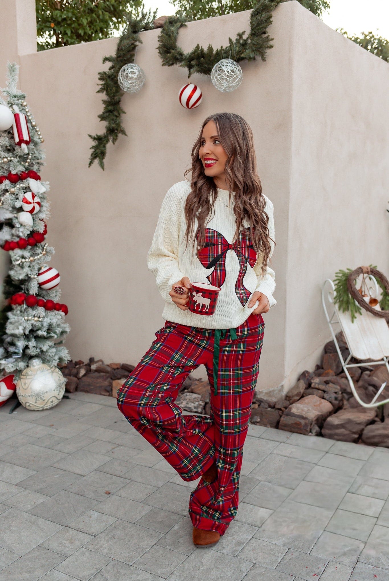 Fantastic Fawn Plaid Pants-pants-Krush Kandy, Women's Online Fashion Boutique Located in Phoenix, Arizona (Scottsdale Area)