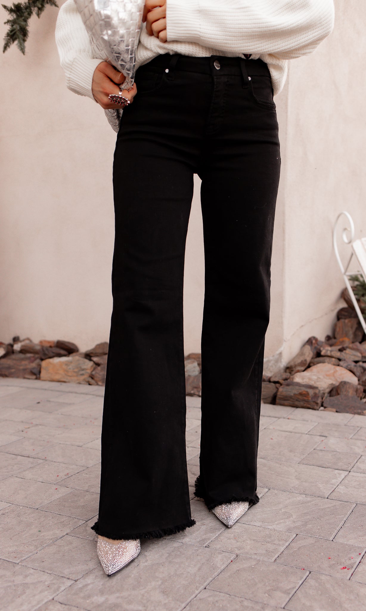 RISEN HOLY GRAIL Tummy Control High Rise Wide Jeans 0-3X-Denim-Krush Kandy, Women's Online Fashion Boutique Located in Phoenix, Arizona (Scottsdale Area)