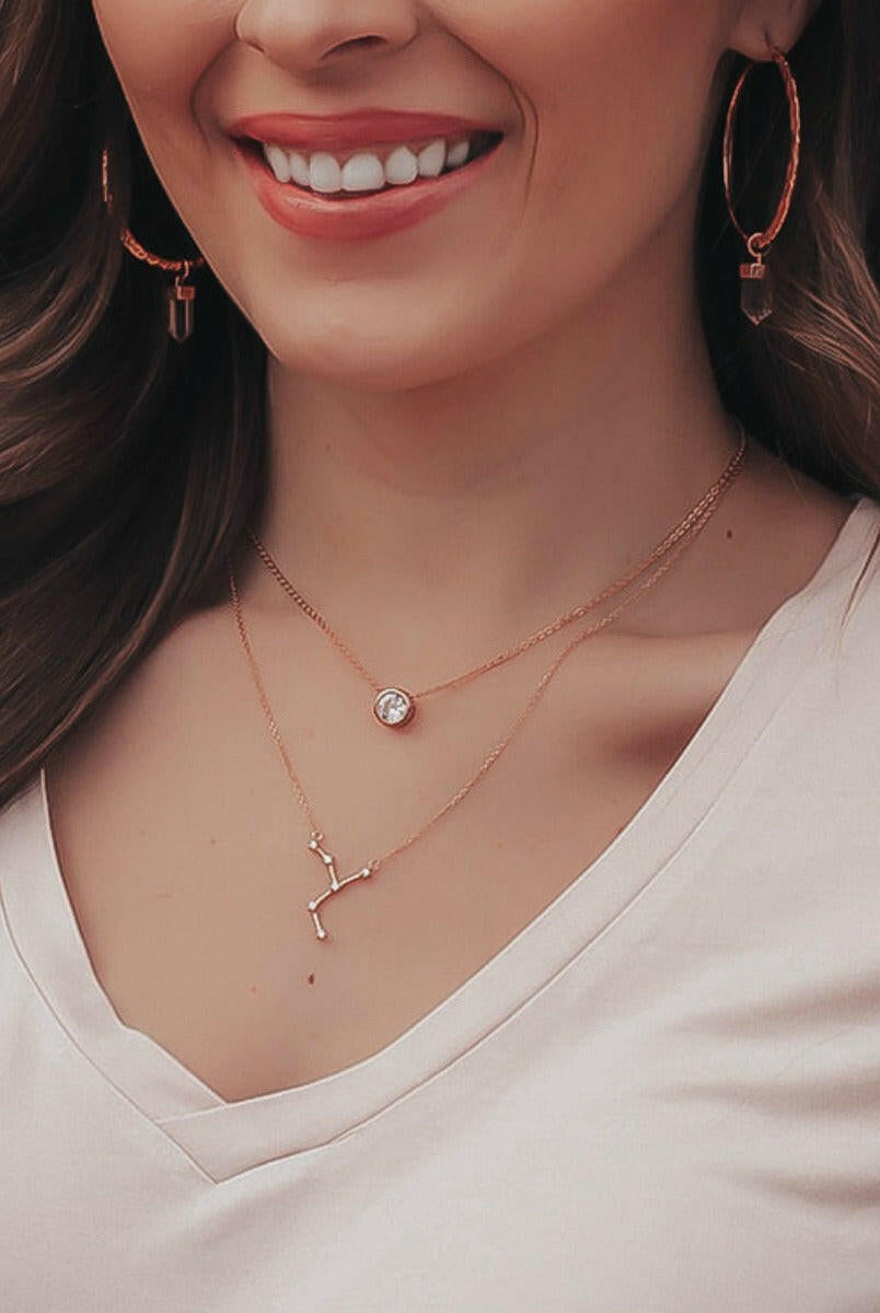 Krush Kouture: Constellation Necklace....The Perfect Personalized Gift!-Chain Necklaces-Krush Kandy, Women's Online Fashion Boutique Located in Phoenix, Arizona (Scottsdale Area)