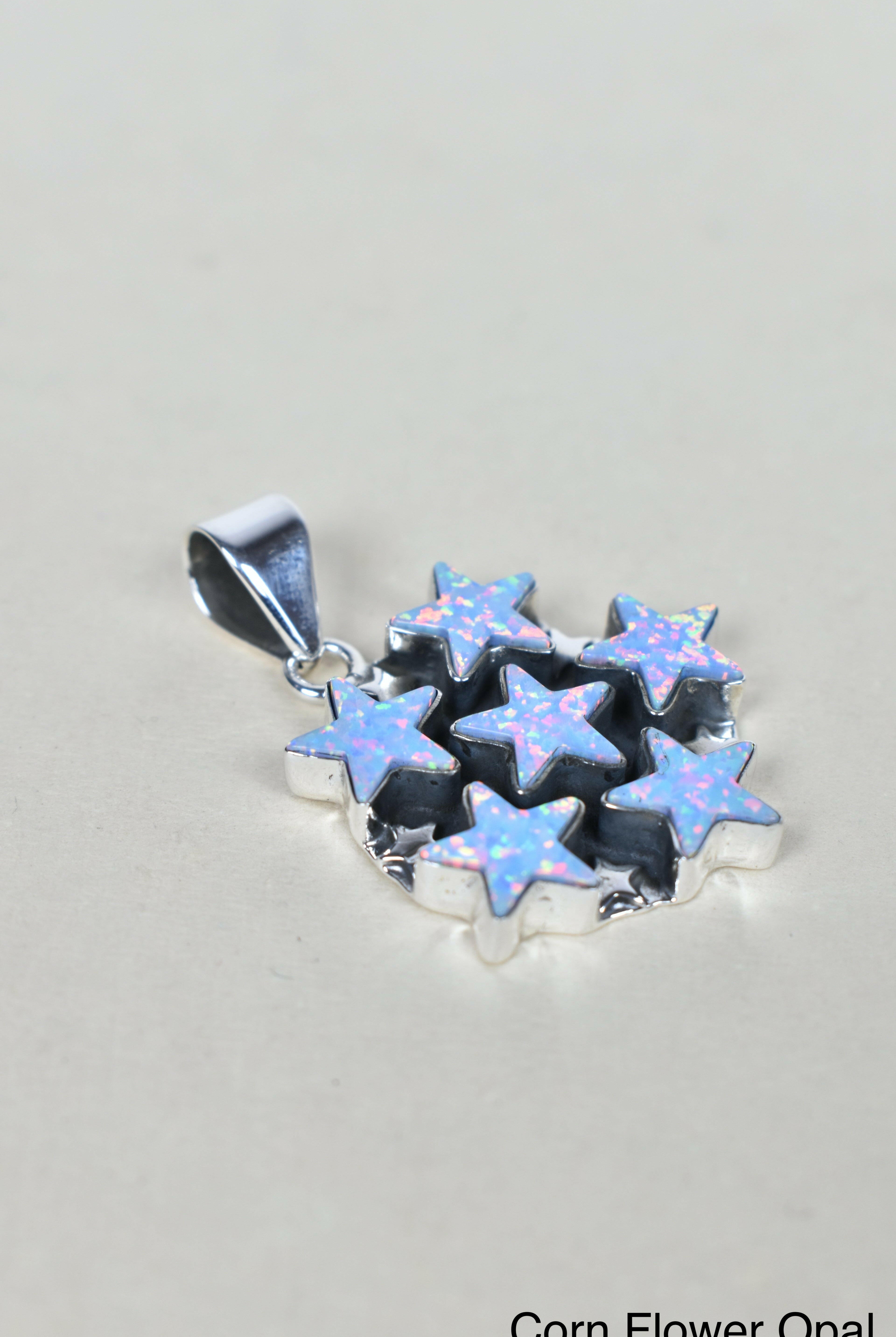 5 Star General Sterling Silver Pendant-Pendant Necklaces-Krush Kandy, Women's Online Fashion Boutique Located in Phoenix, Arizona (Scottsdale Area)