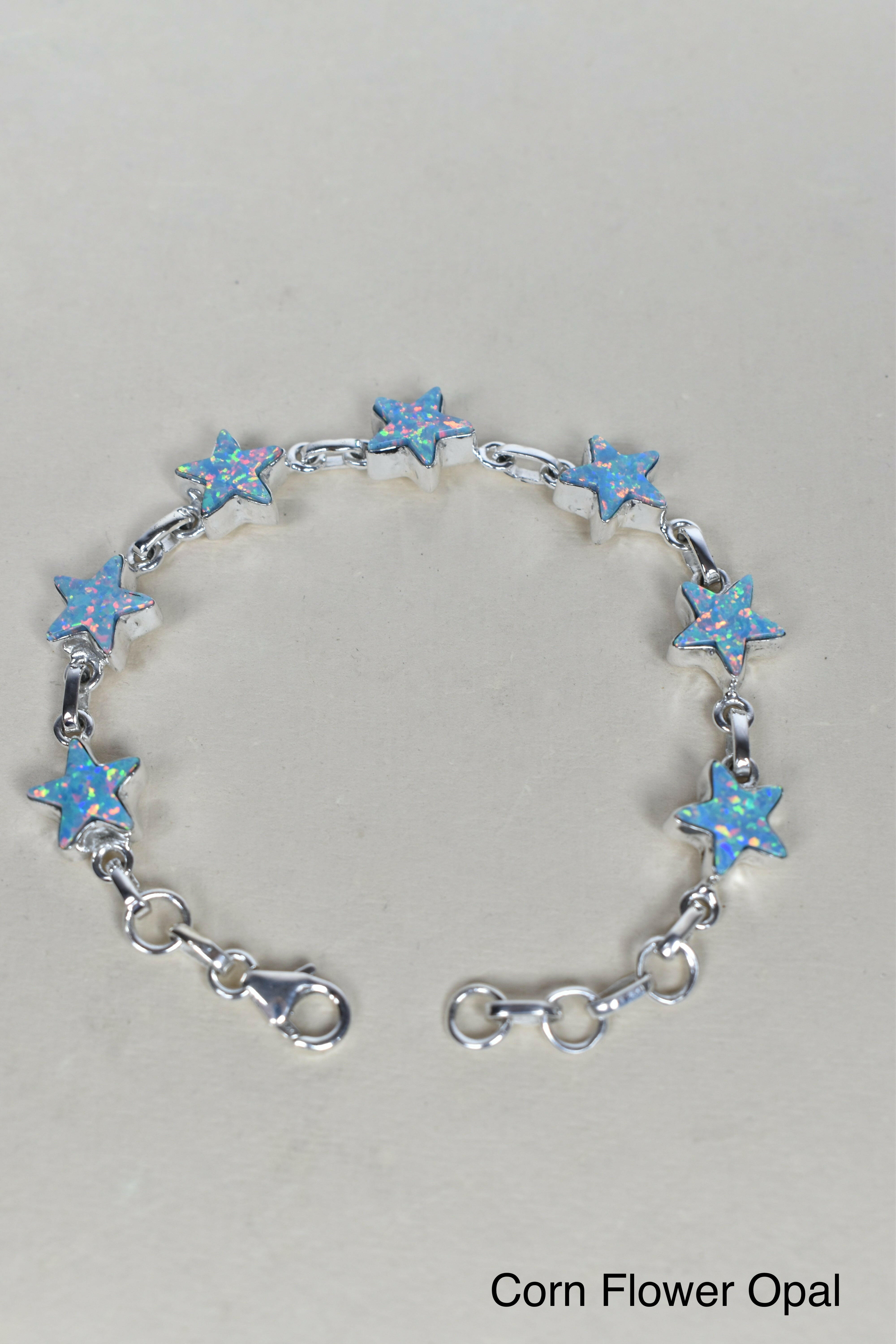 7 Star General Sterling Silver Bracelet-Gemstone Bracelets-Krush Kandy, Women's Online Fashion Boutique Located in Phoenix, Arizona (Scottsdale Area)