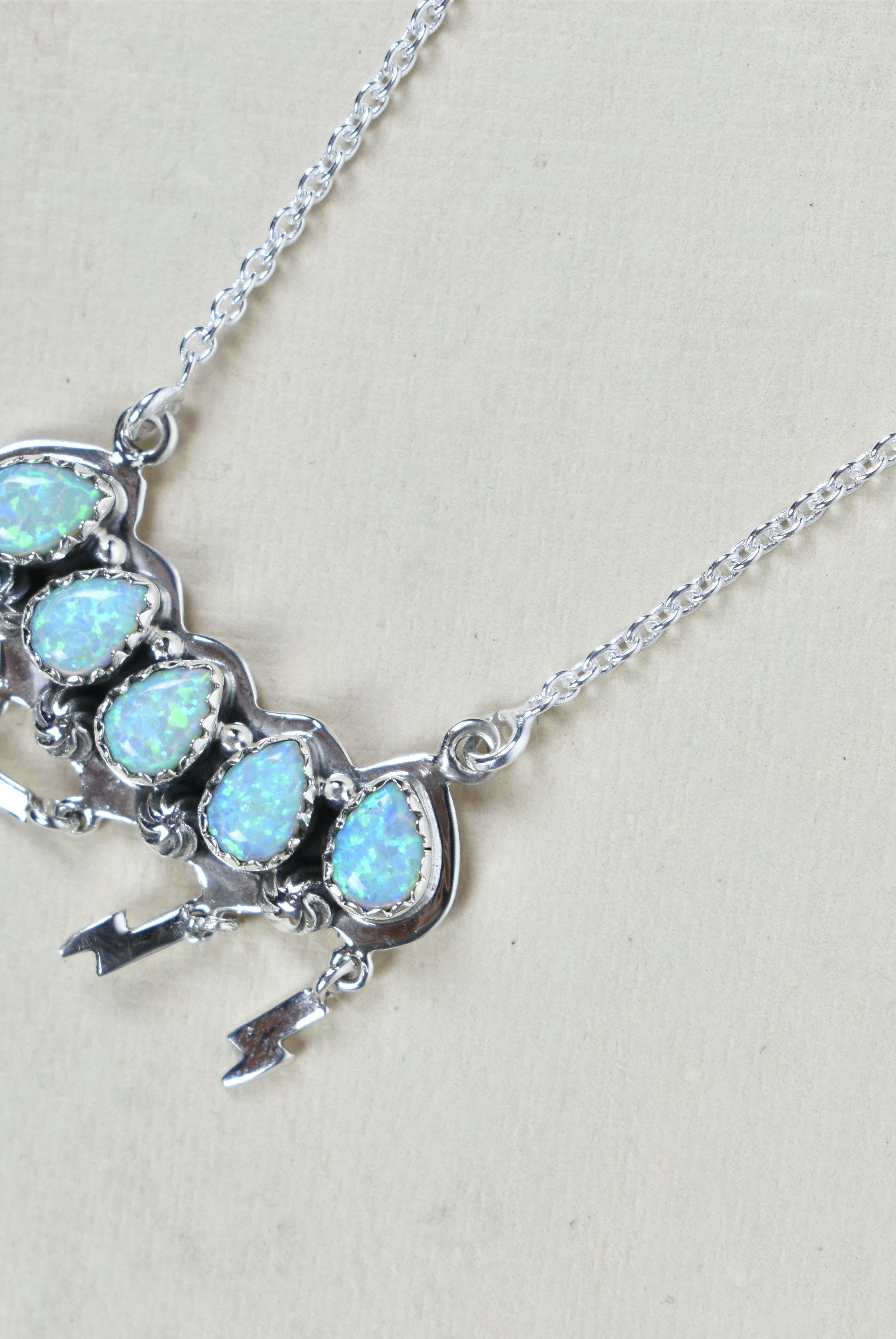 Electra Sterling Silver Necklace-Bar Necklaces-Krush Kandy, Women's Online Fashion Boutique Located in Phoenix, Arizona (Scottsdale Area)