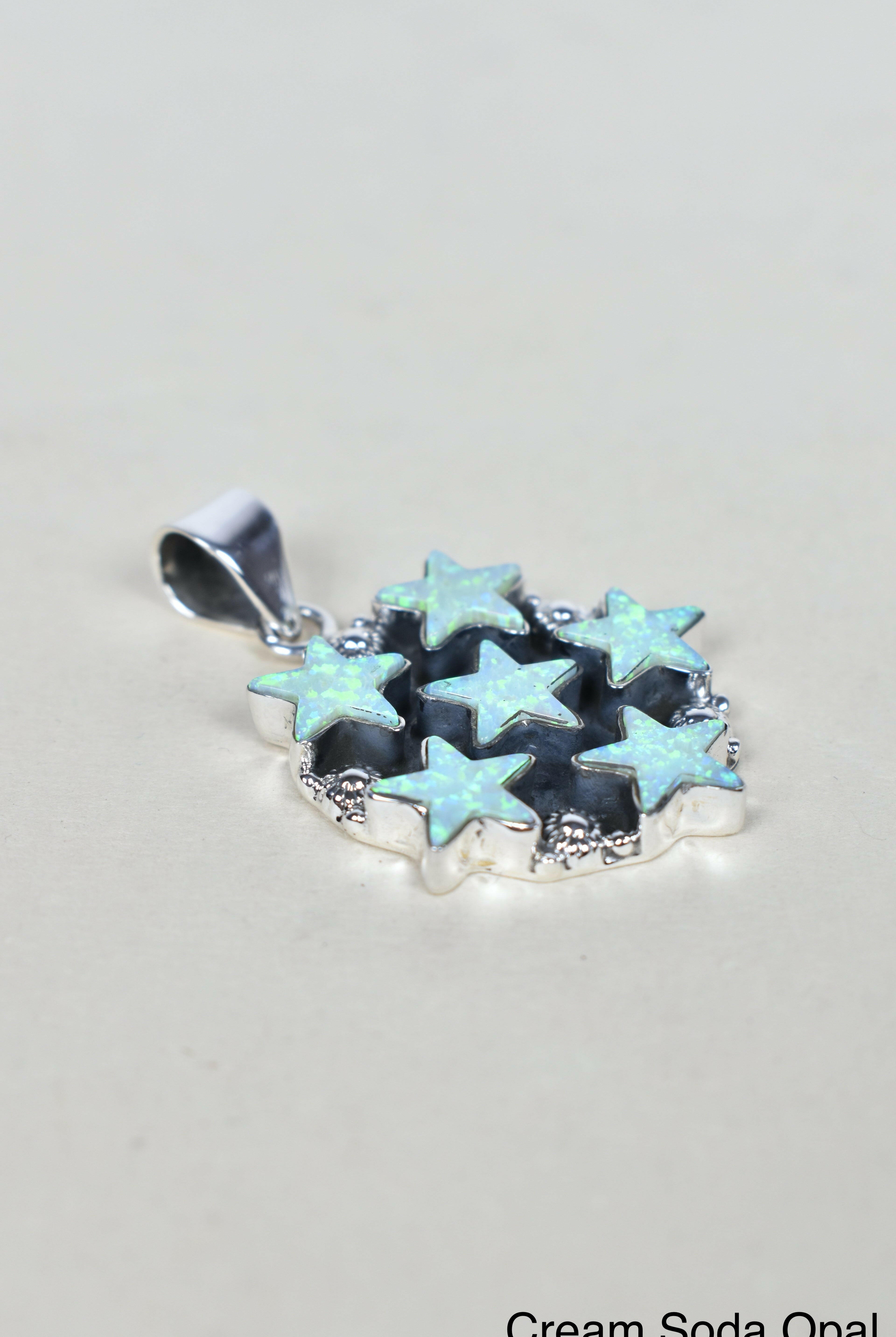 5 Star General Sterling Silver Pendant-Pendant Necklaces-Krush Kandy, Women's Online Fashion Boutique Located in Phoenix, Arizona (Scottsdale Area)