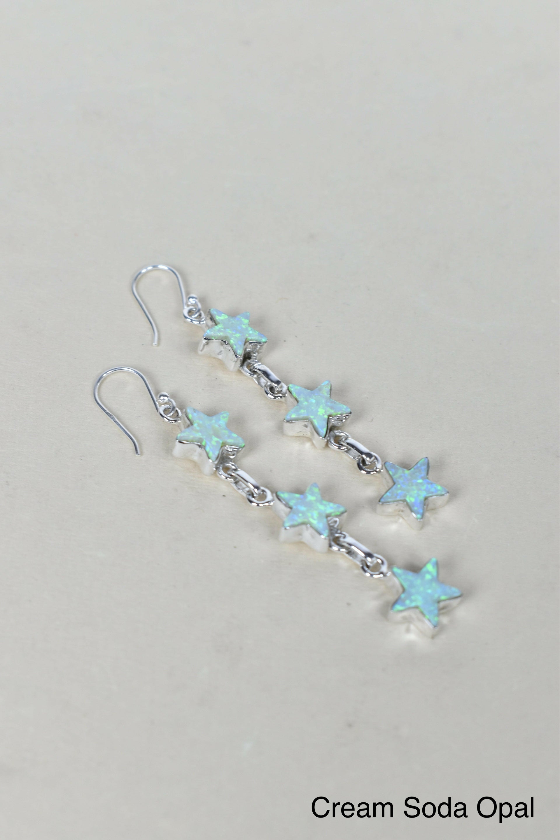 3 Star General Sterling Silver Earrings-Drop Earrings-Krush Kandy, Women's Online Fashion Boutique Located in Phoenix, Arizona (Scottsdale Area)