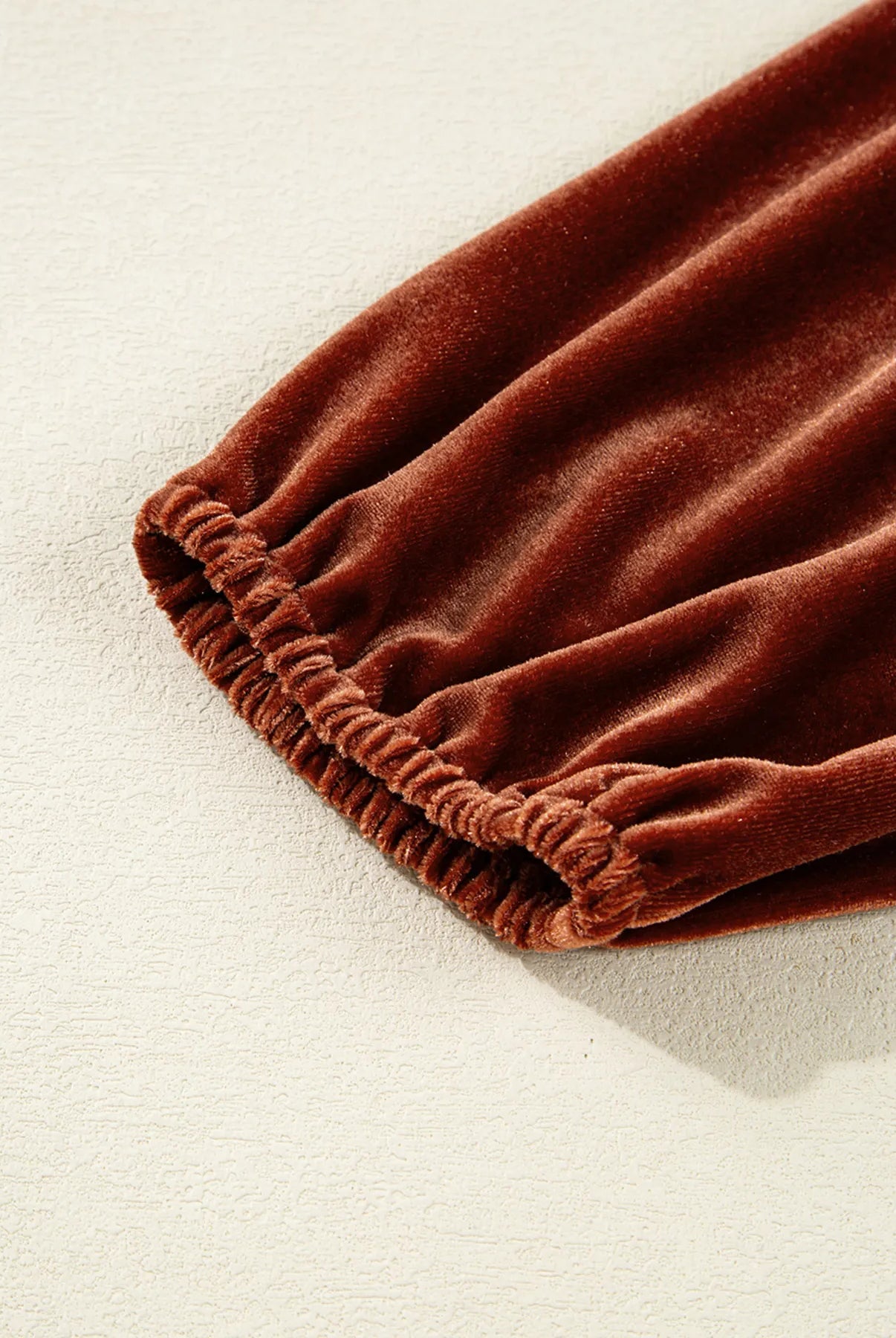 V Neck Puff Sleeve Velvet Dress-Dresses-Krush Kandy, Women's Online Fashion Boutique Located in Phoenix, Arizona (Scottsdale Area)