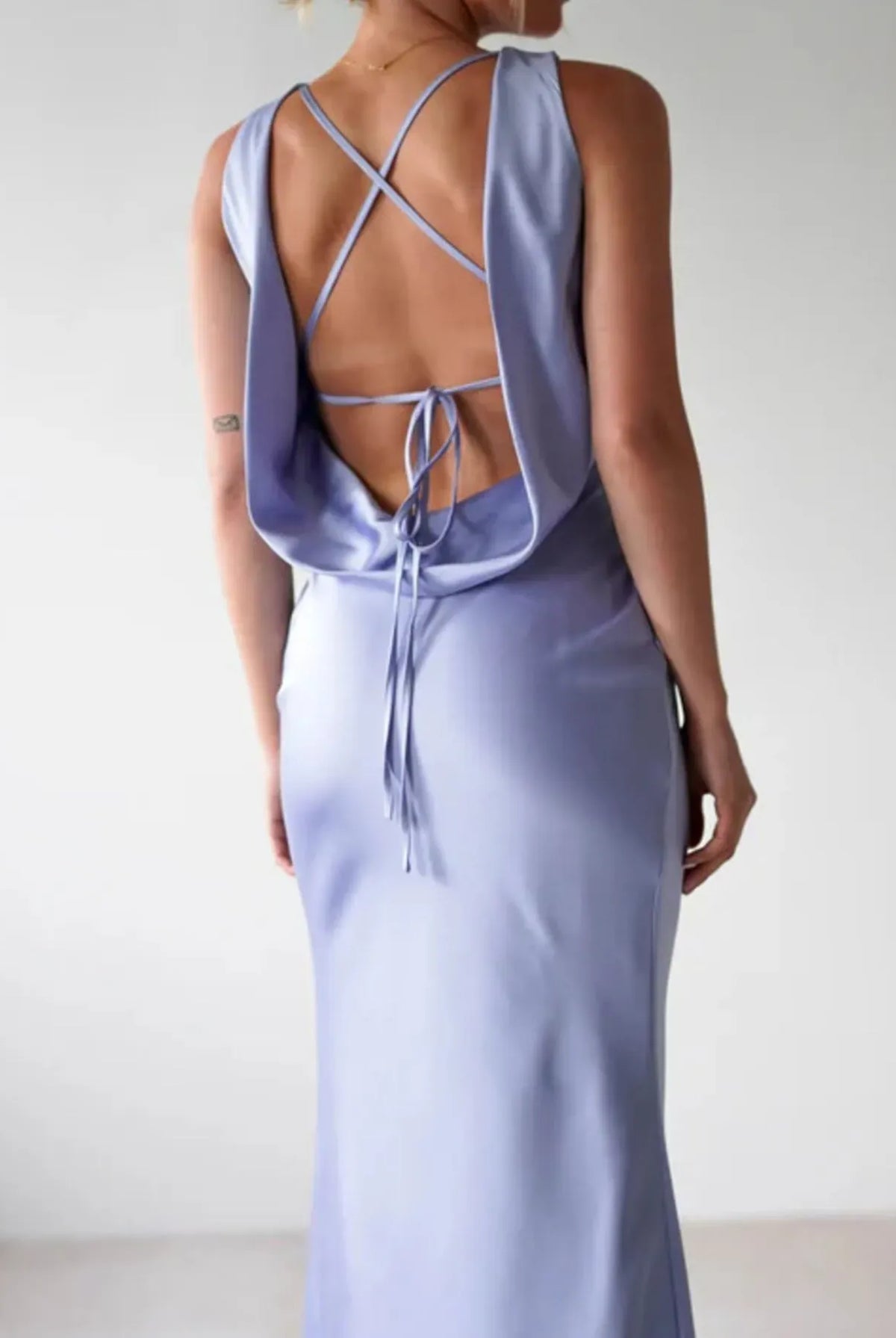 Satin Sleeveless Maxi Dress-Dresses-Krush Kandy, Women's Online Fashion Boutique Located in Phoenix, Arizona (Scottsdale Area)