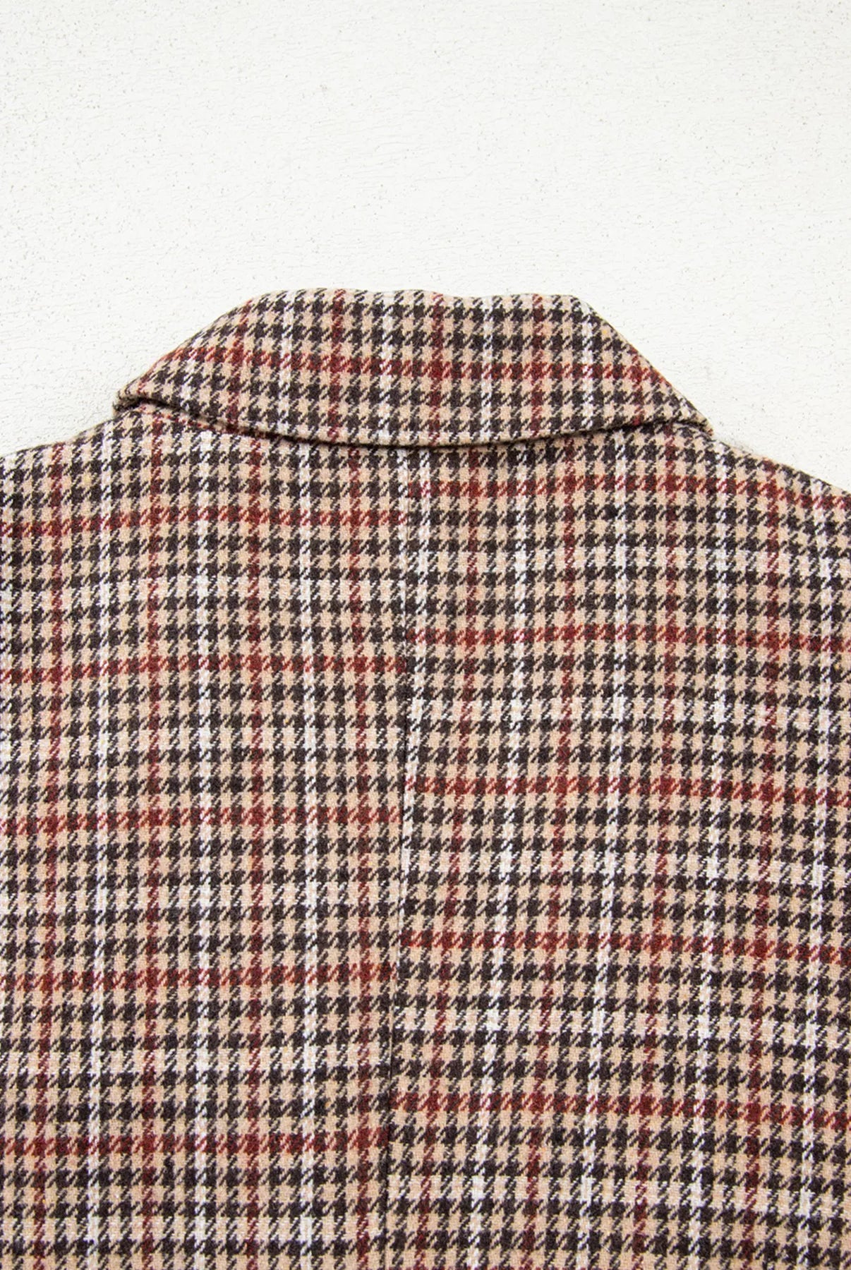 Houndstooth Lapel Collar Blazer-Blazers-Krush Kandy, Women's Online Fashion Boutique Located in Phoenix, Arizona (Scottsdale Area)