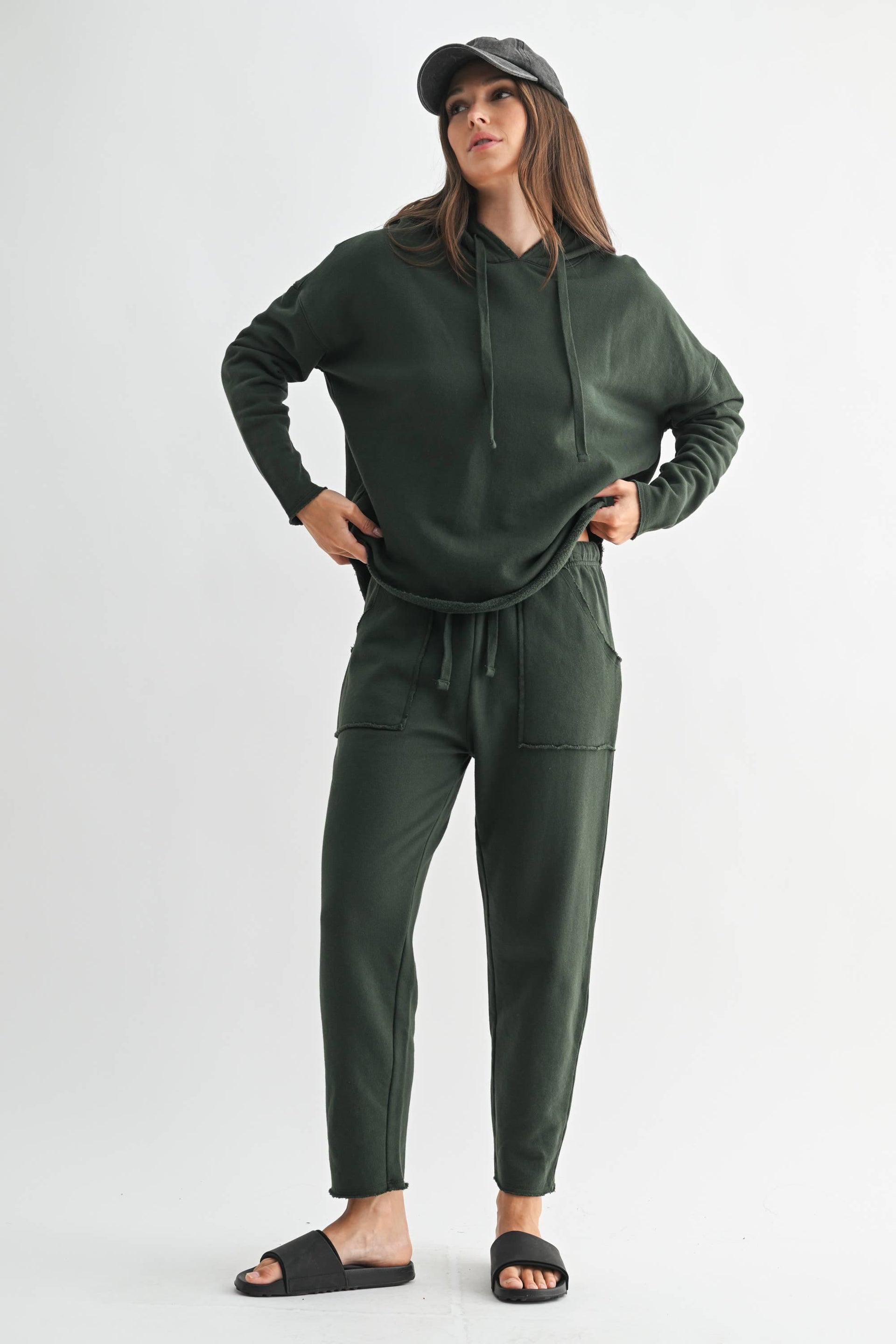 Straight Leg Lounge Pants-Bottoms-Krush Kandy, Women's Online Fashion Boutique Located in Phoenix, Arizona (Scottsdale Area)