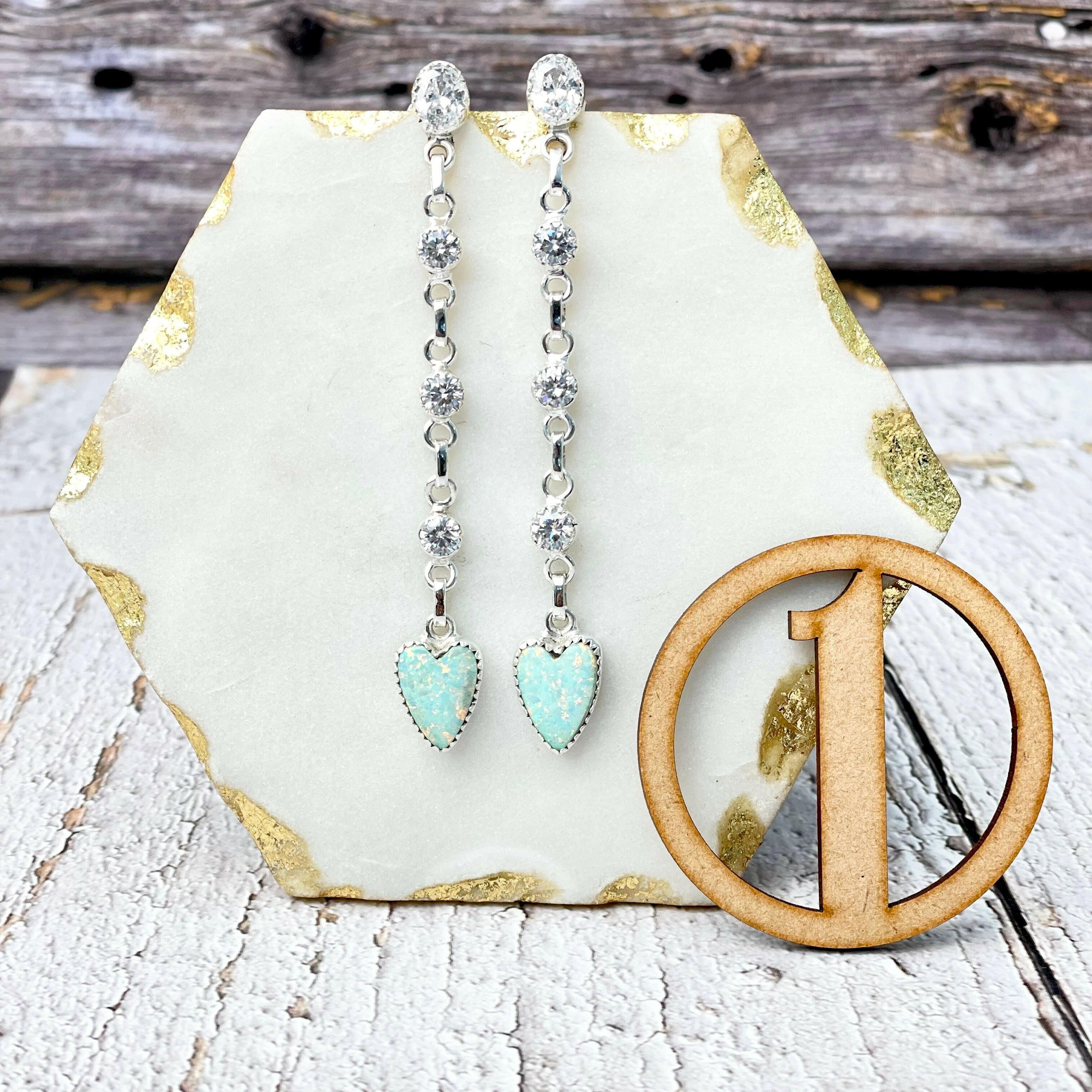 All For You Heart Earrings-Earrings-Krush Kandy, Women's Online Fashion Boutique Located in Phoenix, Arizona (Scottsdale Area)