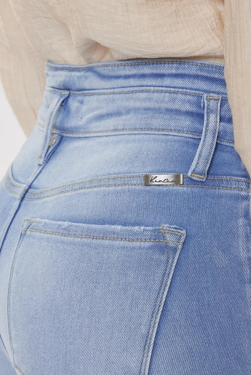 Kancan Curvy High Rise Flare Jeans-Denim-Krush Kandy, Women's Online Fashion Boutique Located in Phoenix, Arizona (Scottsdale Area)