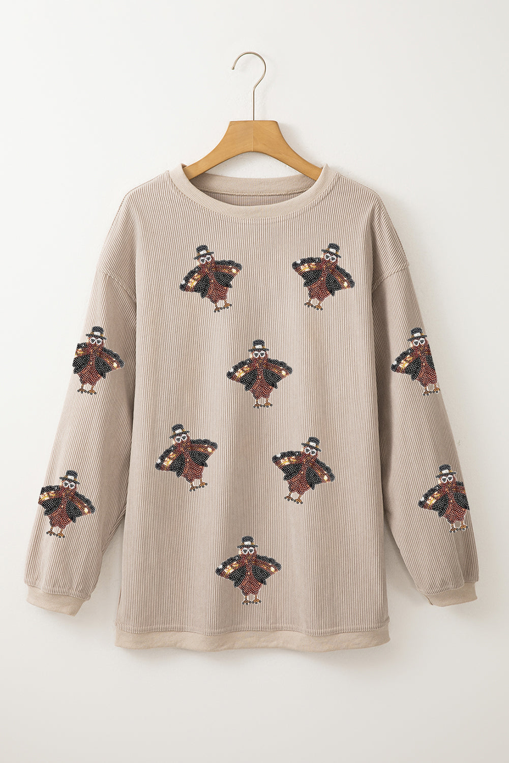 Turkey Time Sequin Top-Sweaters-Krush Kandy, Women's Online Fashion Boutique Located in Phoenix, Arizona (Scottsdale Area)