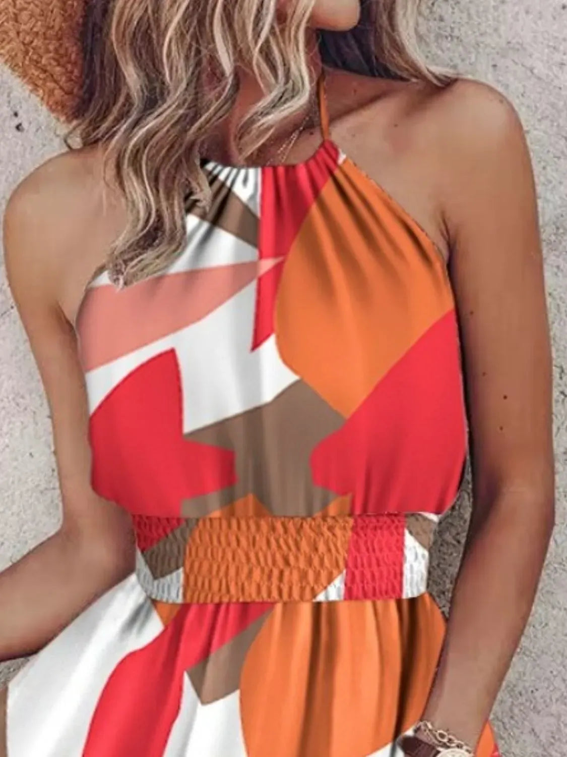 Paisley Print Halter Neck Mini Dress-Krush Kandy, Women's Online Fashion Boutique Located in Phoenix, Arizona (Scottsdale Area)