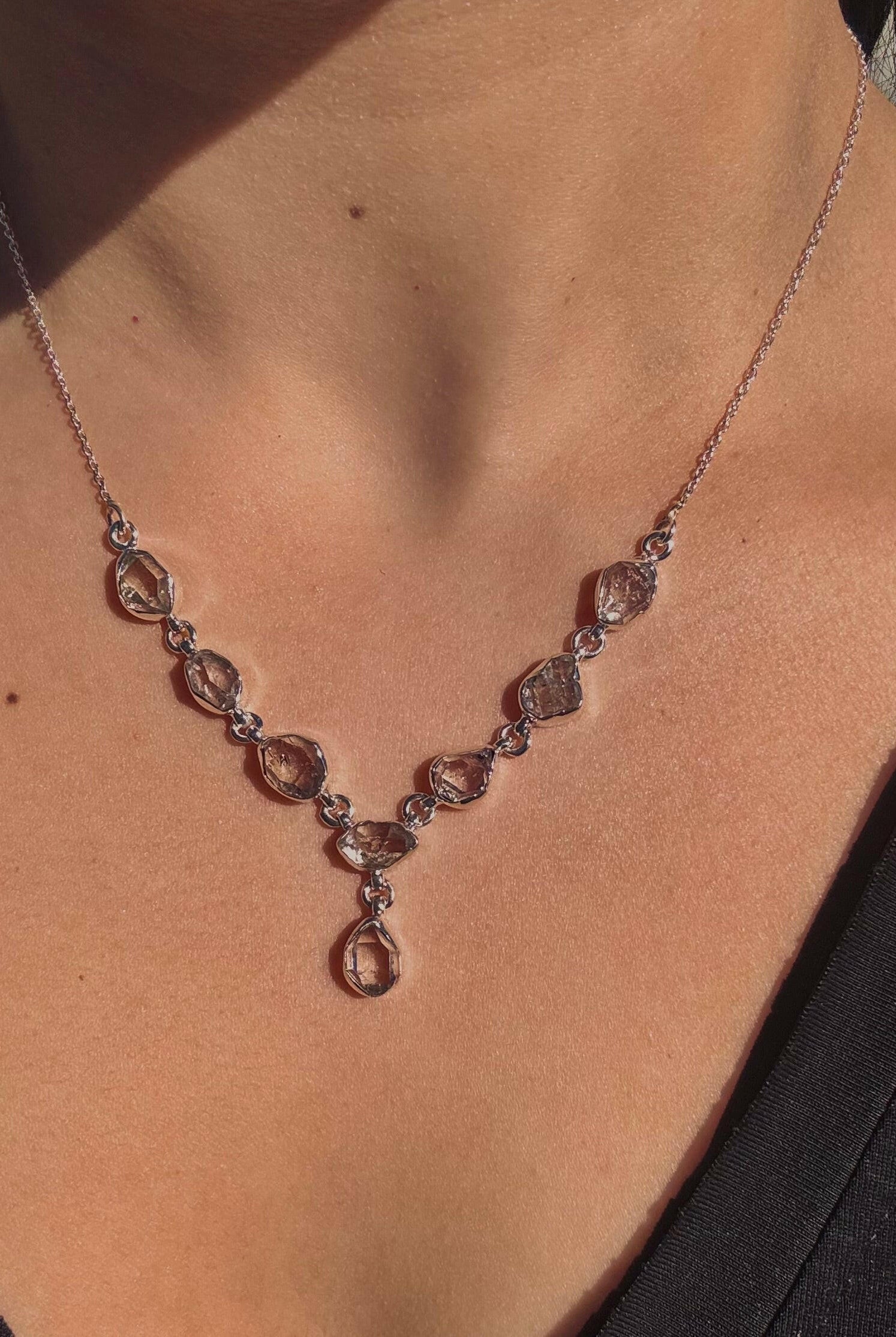 I Do It For The Herkimer Necklace-Chain Necklaces-Krush Kandy, Women's Online Fashion Boutique Located in Phoenix, Arizona (Scottsdale Area)