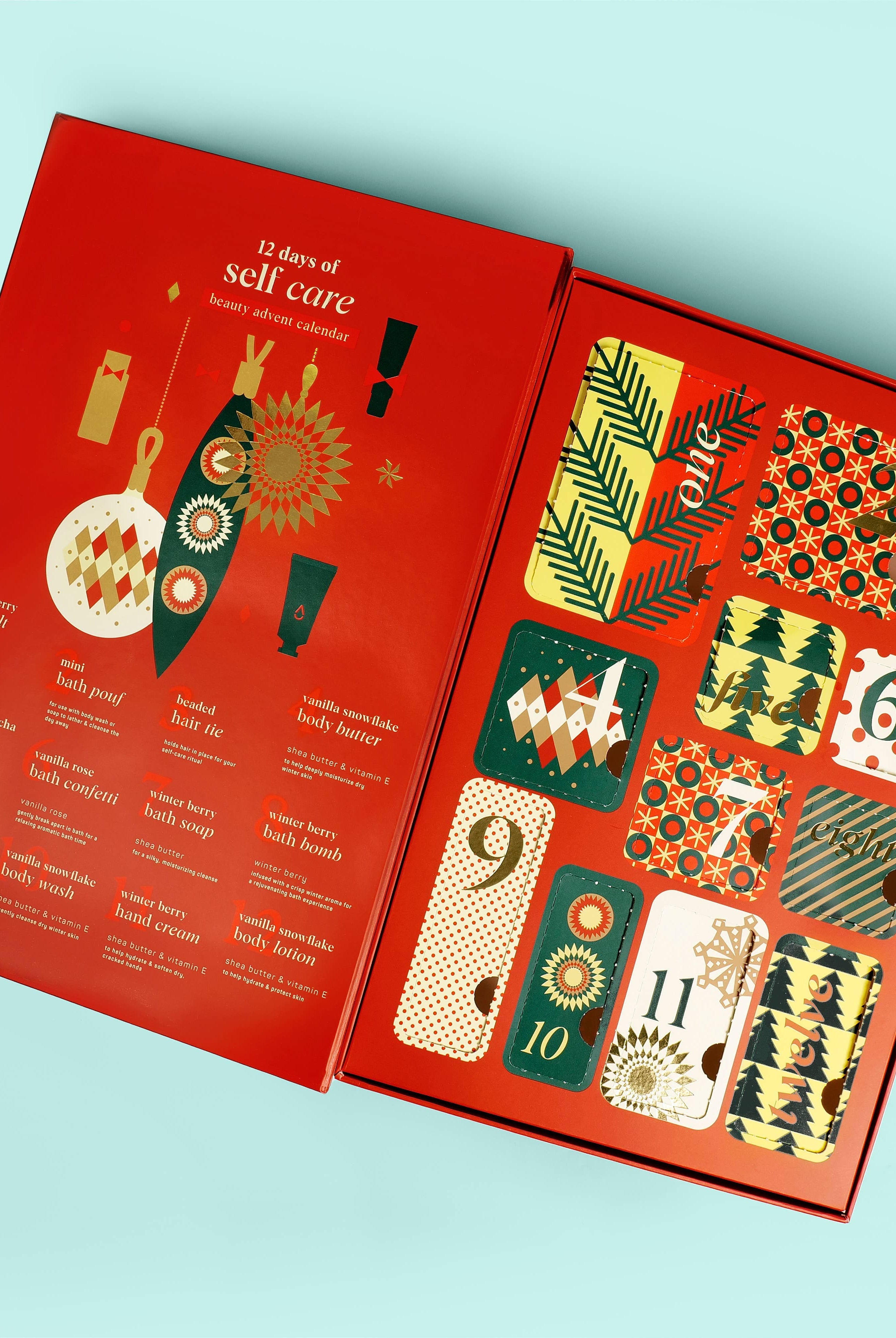 Christmas Holiday Self Care Beauty Advent Calendar 12 Days-Accessories-Krush Kandy, Women's Online Fashion Boutique Located in Phoenix, Arizona (Scottsdale Area)