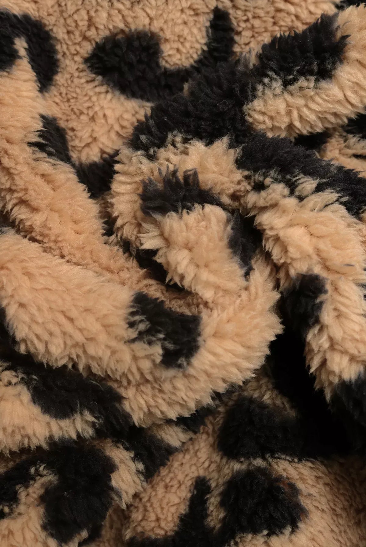 Leopard Zip Up Fleece Jacket-Jackets-Krush Kandy, Women's Online Fashion Boutique Located in Phoenix, Arizona (Scottsdale Area)