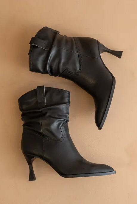 The Riga - Western Inspired Slouch Boots-Boots-Krush Kandy, Women's Online Fashion Boutique Located in Phoenix, Arizona (Scottsdale Area)