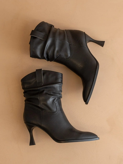 The Riga - Western Inspired Slouch Boots-Boots-Krush Kandy, Women's Online Fashion Boutique Located in Phoenix, Arizona (Scottsdale Area)