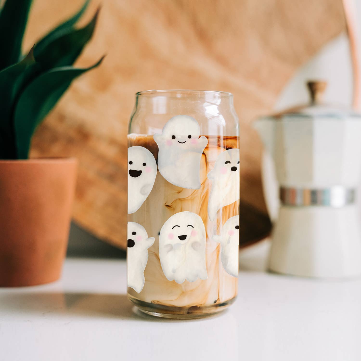 Cutest Halloween Fall Glass Cup | 20oz-Accessories-Krush Kandy, Women's Online Fashion Boutique Located in Phoenix, Arizona (Scottsdale Area)