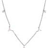 Statement Dainty Geometric Opal Necklace-Necklaces-Krush Kandy, Women's Online Fashion Boutique Located in Phoenix, Arizona (Scottsdale Area)