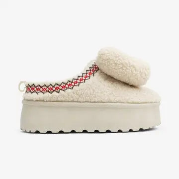 Bow-tiful Sherpa Slippers-Sneakers-Krush Kandy, Women's Online Fashion Boutique Located in Phoenix, Arizona (Scottsdale Area)