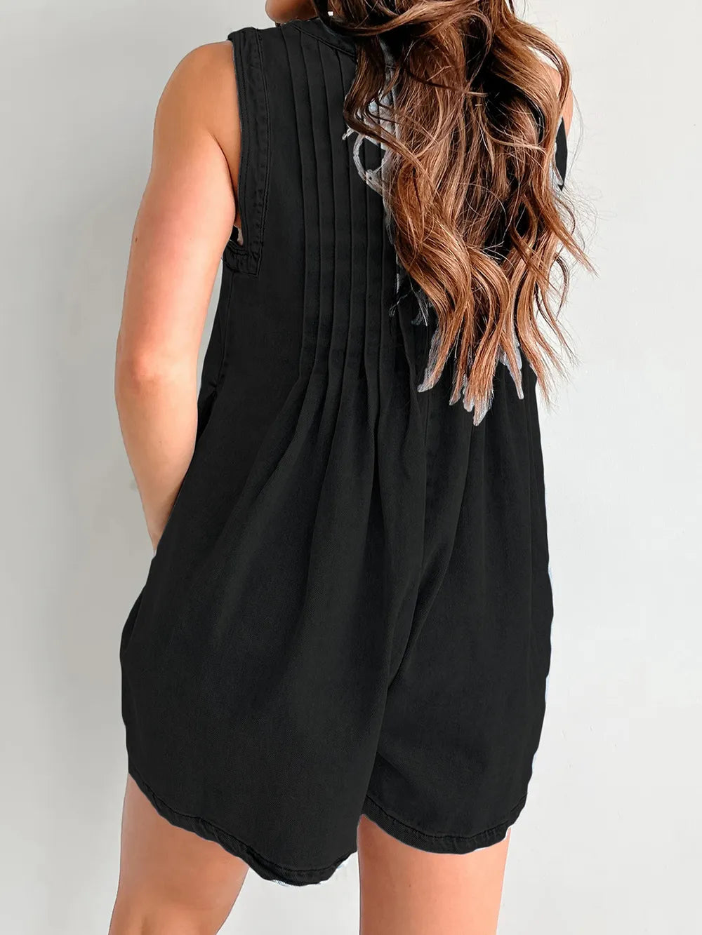 Tied Romper with Pockets-Jumpsuits & Rompers-Krush Kandy, Women's Online Fashion Boutique Located in Phoenix, Arizona (Scottsdale Area)