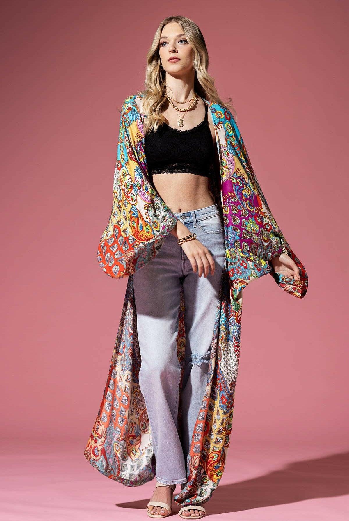 Valentina Kimono-Kimono-Krush Kandy, Women's Online Fashion Boutique Located in Phoenix, Arizona (Scottsdale Area)