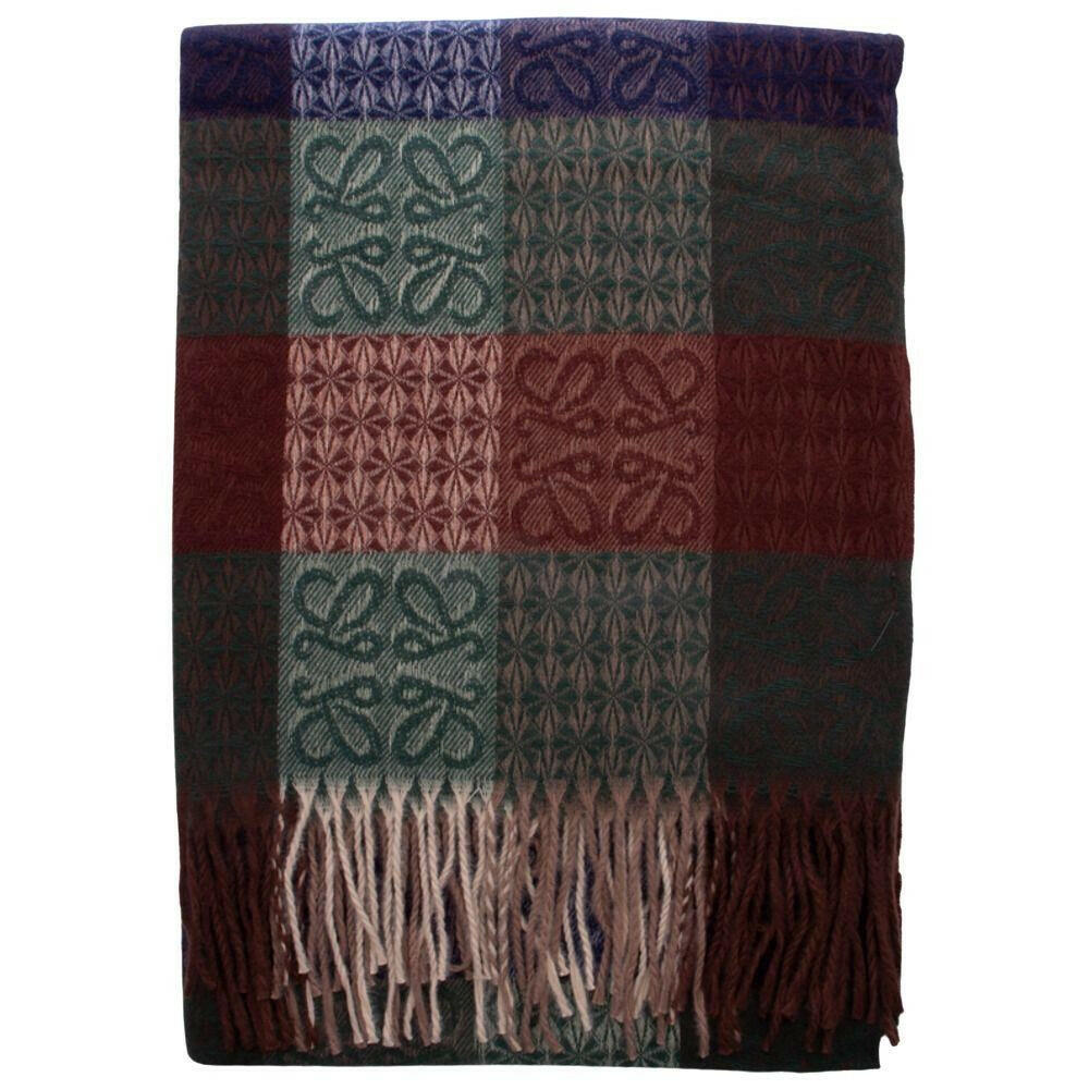 Color Block Plaid Scarf with Fringe and Butterfly Design-Scarves-Krush Kandy, Women's Online Fashion Boutique Located in Phoenix, Arizona (Scottsdale Area)