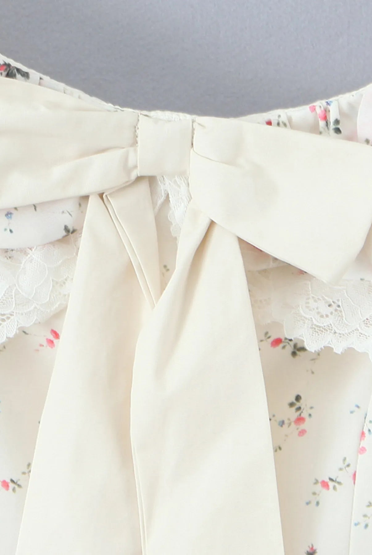 Off-Shoulder Floral Lace Trim Mini Dress-Dresses-Krush Kandy, Women's Online Fashion Boutique Located in Phoenix, Arizona (Scottsdale Area)